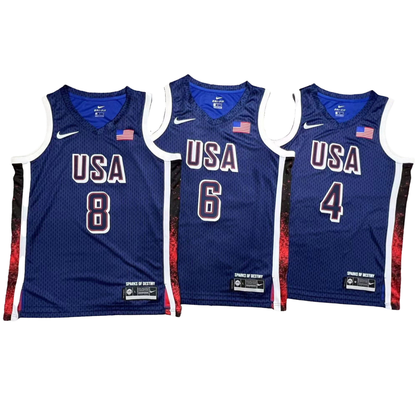 Bam Adebayo Team USA 2024 Olympics Jersey