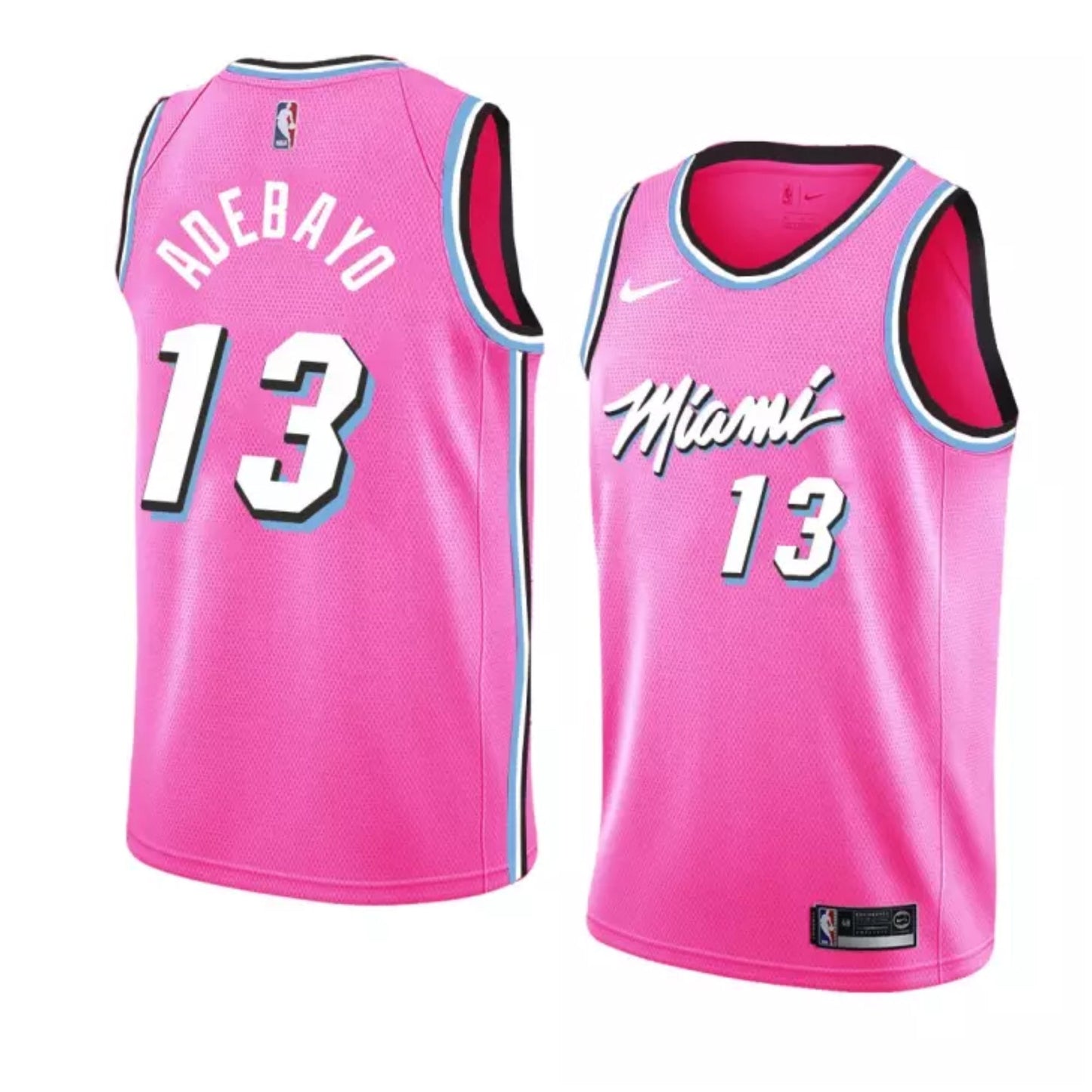 NBA Bam Adebayo Miami Heat 13 Jersey