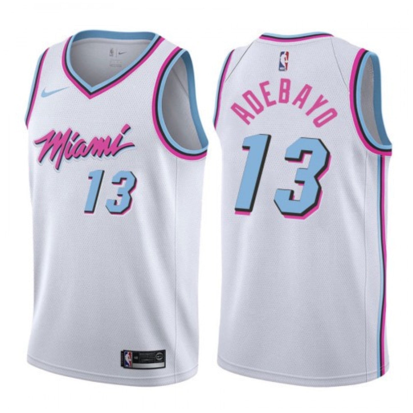 NBA Bam Adebayo Miami Heat 13 Jersey
