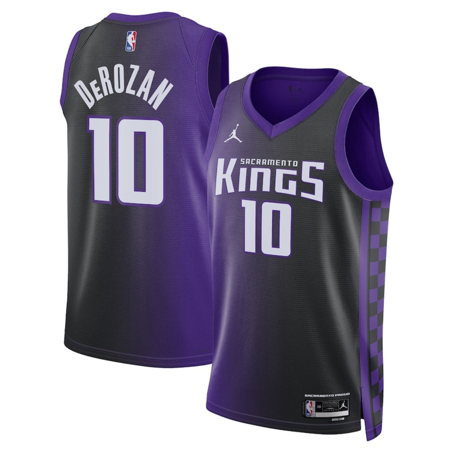 NBA Demar Derozan Sacramento Kings 10 Jersey