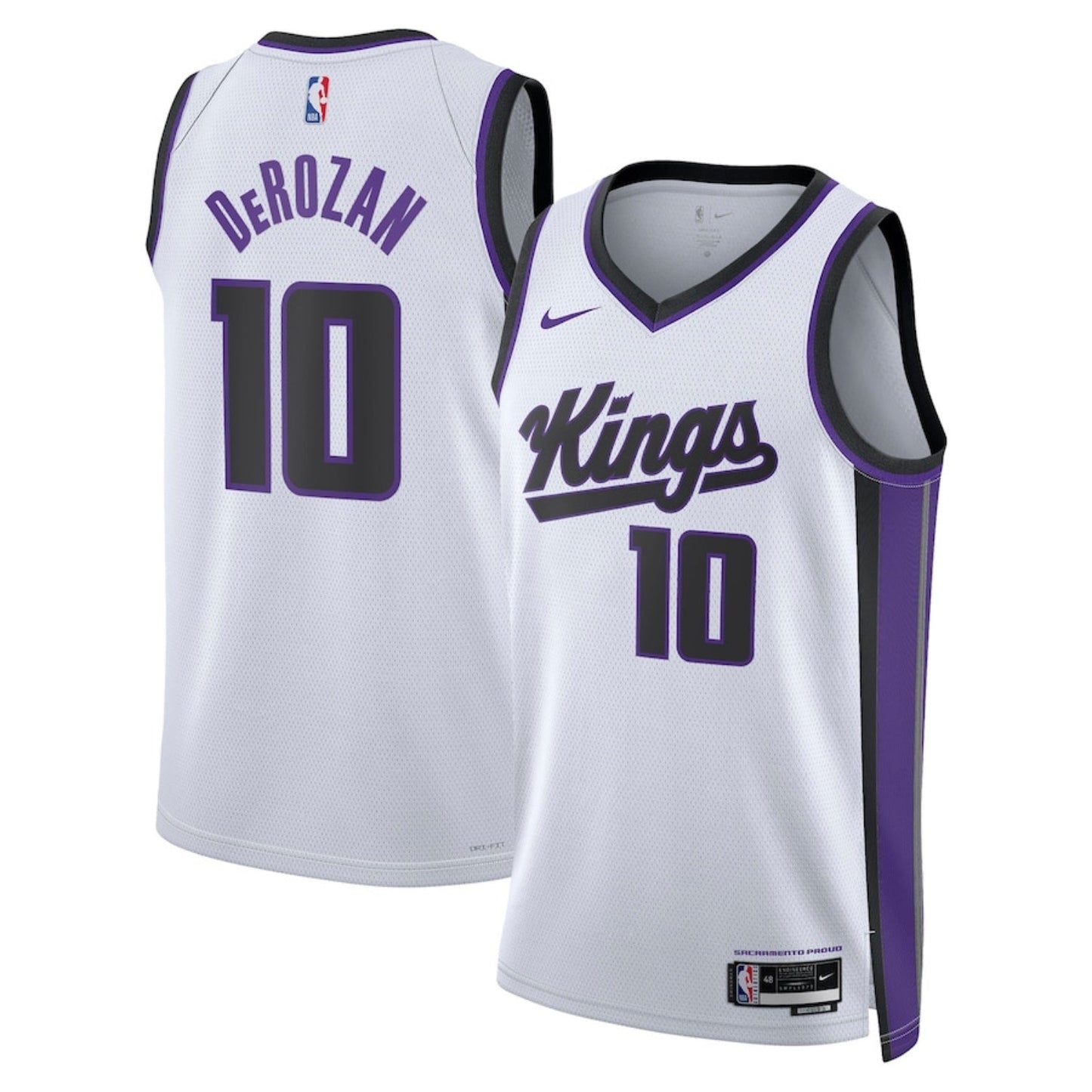 NBA Demar Derozan Sacramento Kings 10 Jersey