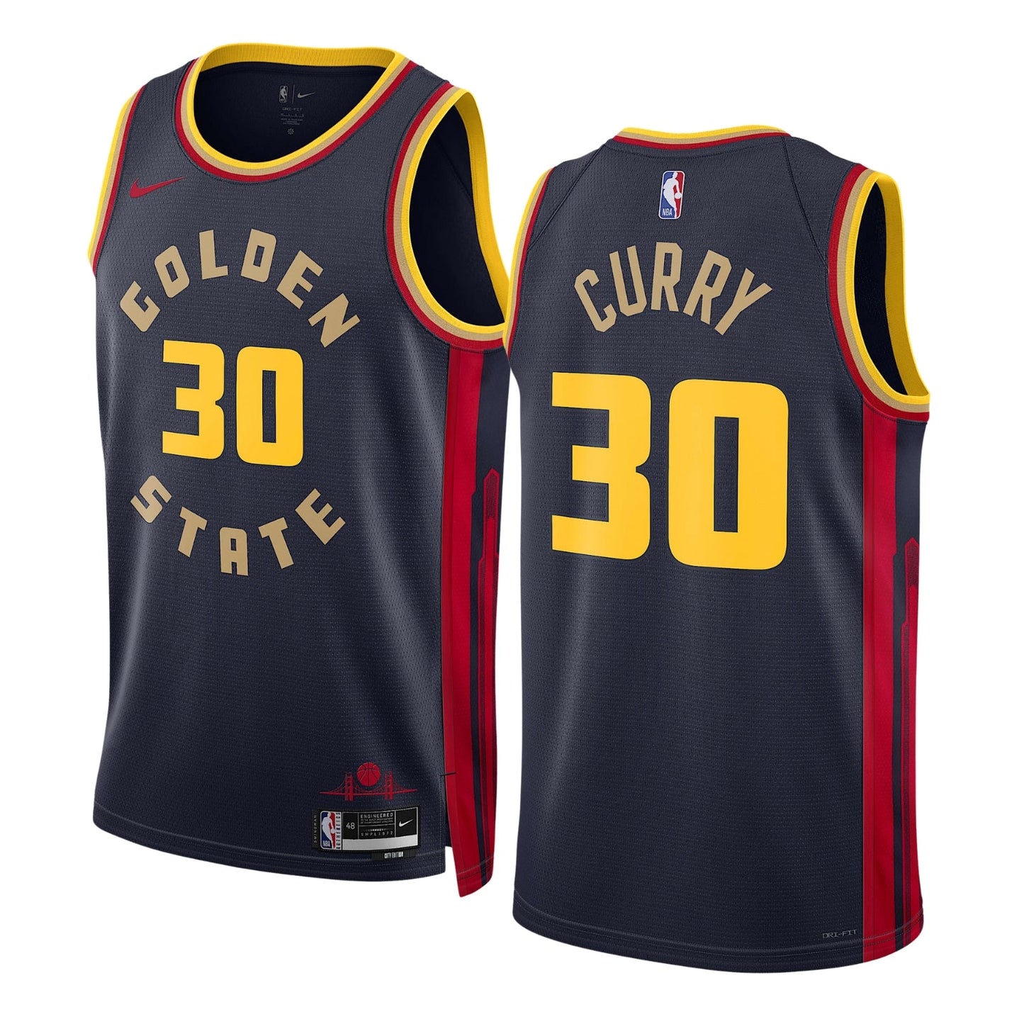 NBA Stephen Curry Golden State Warriors 30 Jersey