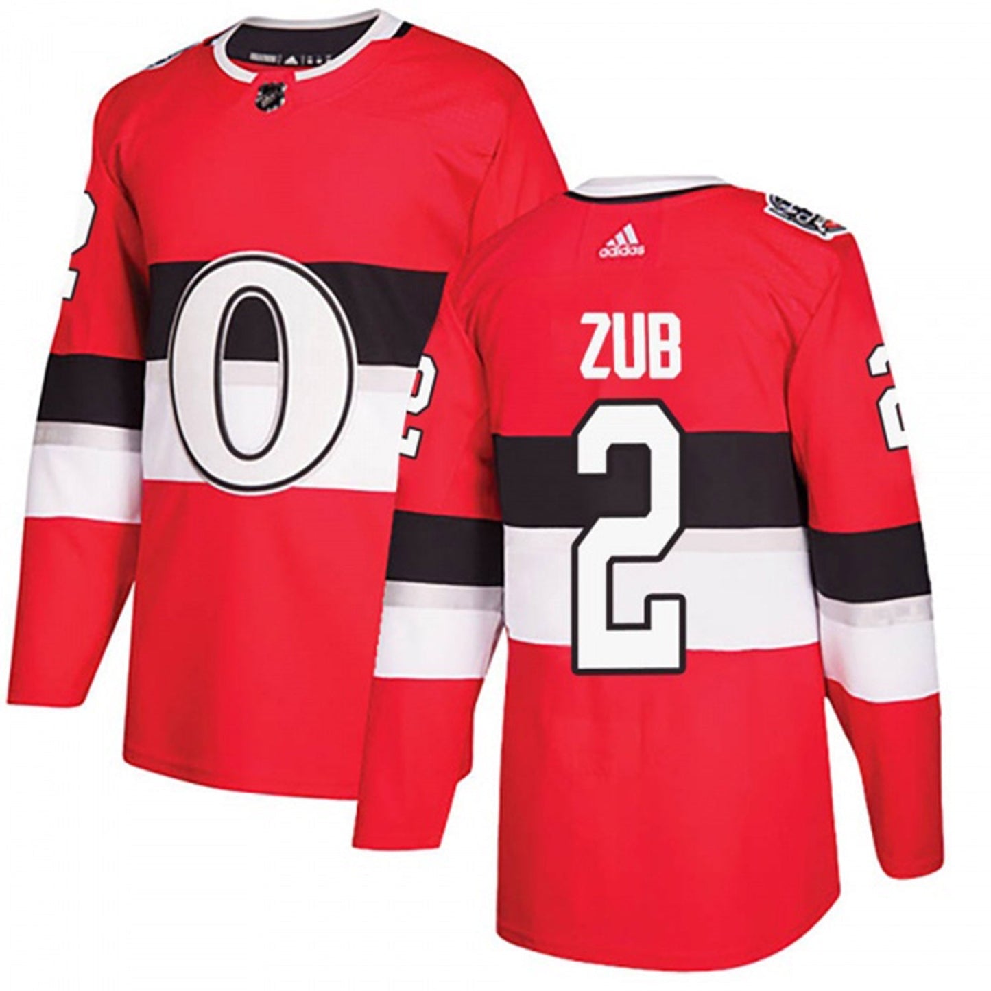 NHL Artem Zub Ottawa Senators 2 Jersey
