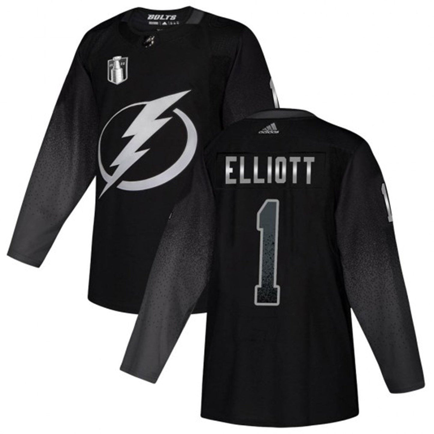 NHL Brian Elliott Tampa Bay Lightning 1 Jersey