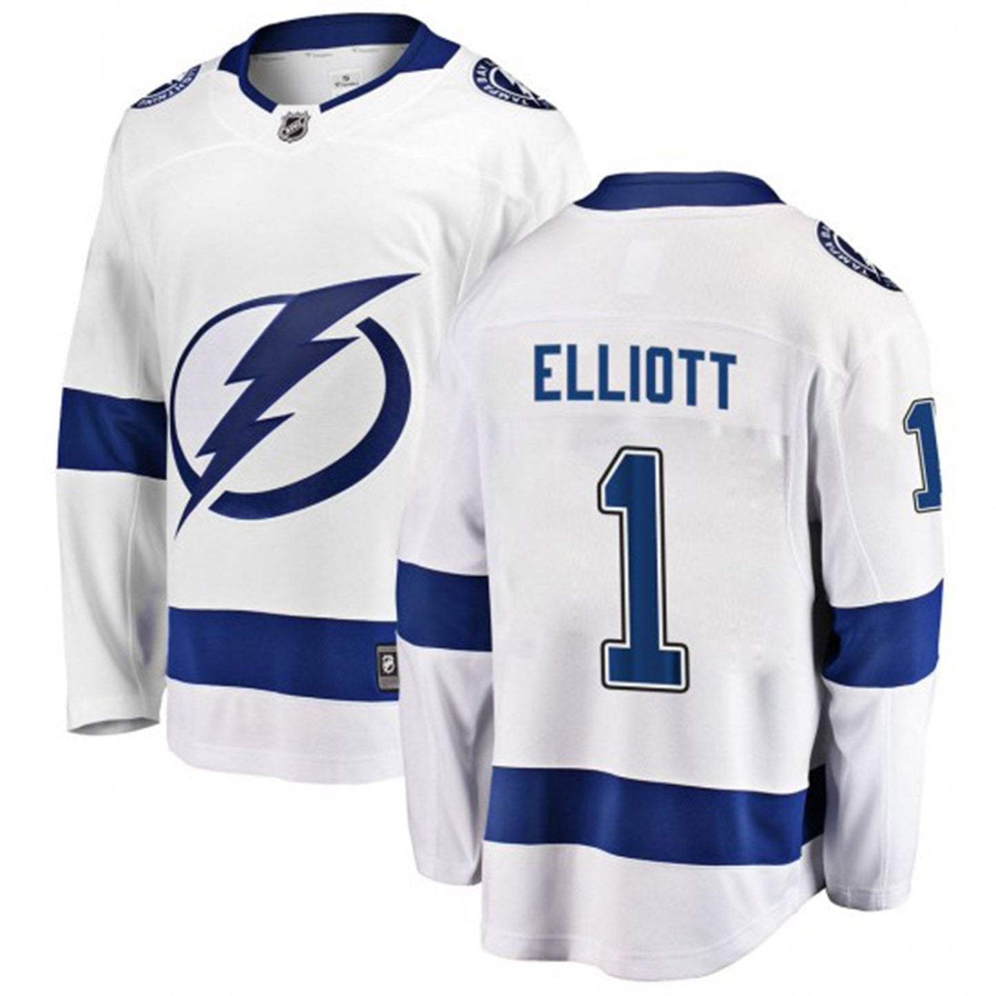 NHL Brian Elliott Tampa Bay Lightning 1 Jersey