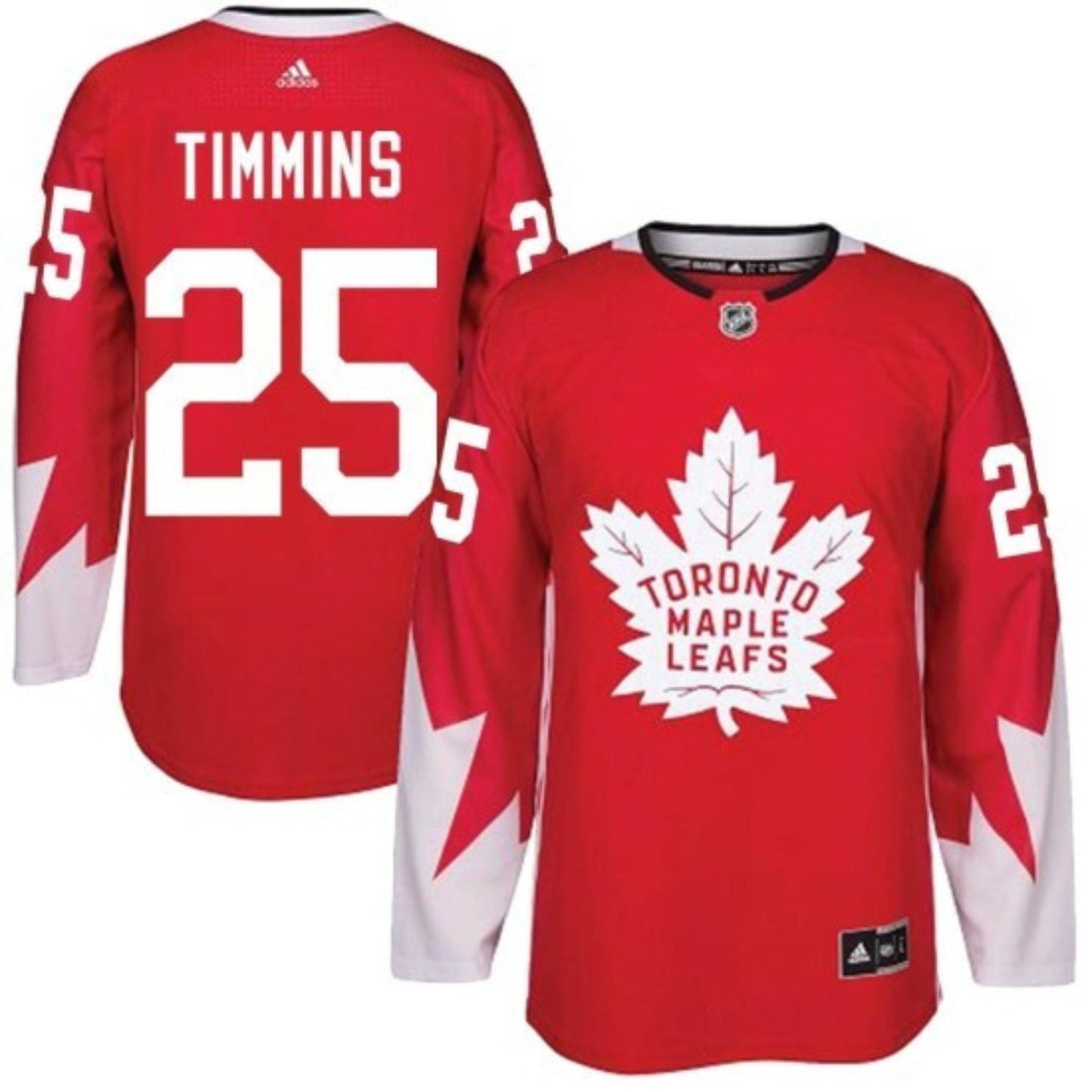 NHL Conor Timmins Toronto Maple Leafs 25 Jersey