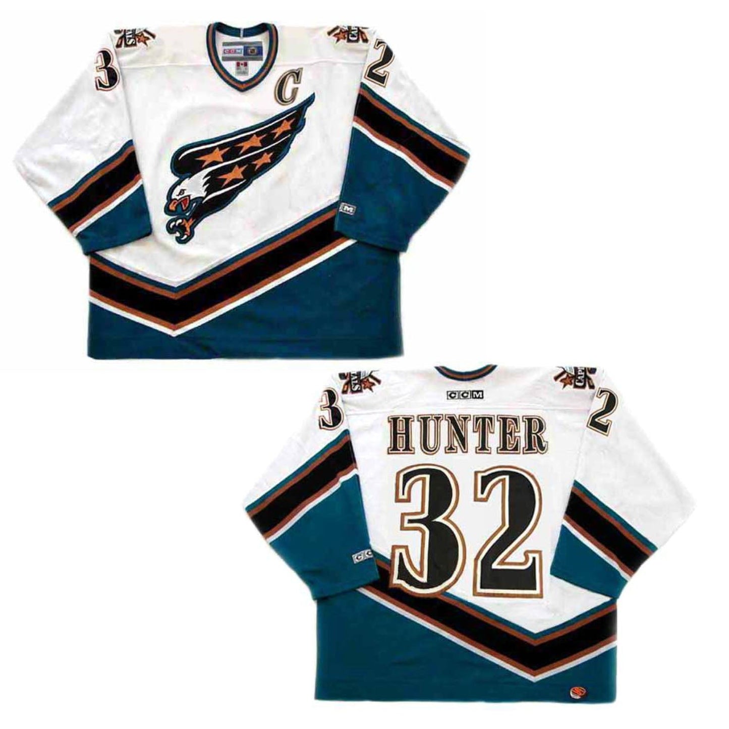 NHL Dale Hunter Washington Capitals 32 Jersey