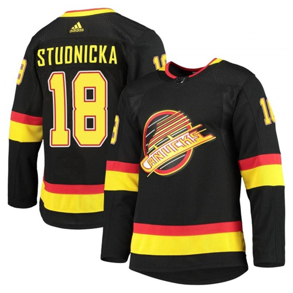 NHL Jack Studnicka Vancouver Canucks 18 Jersey