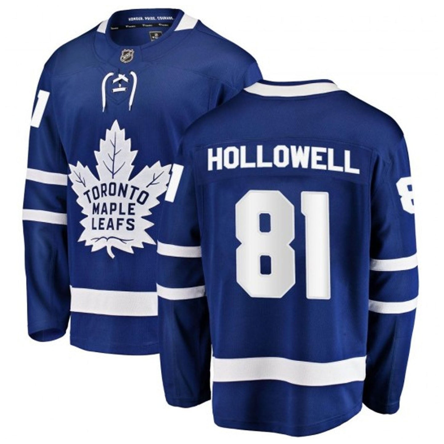 NHL Mac Hollowell Toronto Maple Leafs 81 Jersey