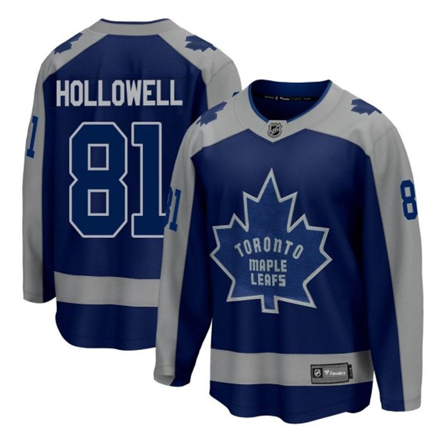 NHL Mac Hollowell Toronto Maple Leafs 81 Jersey