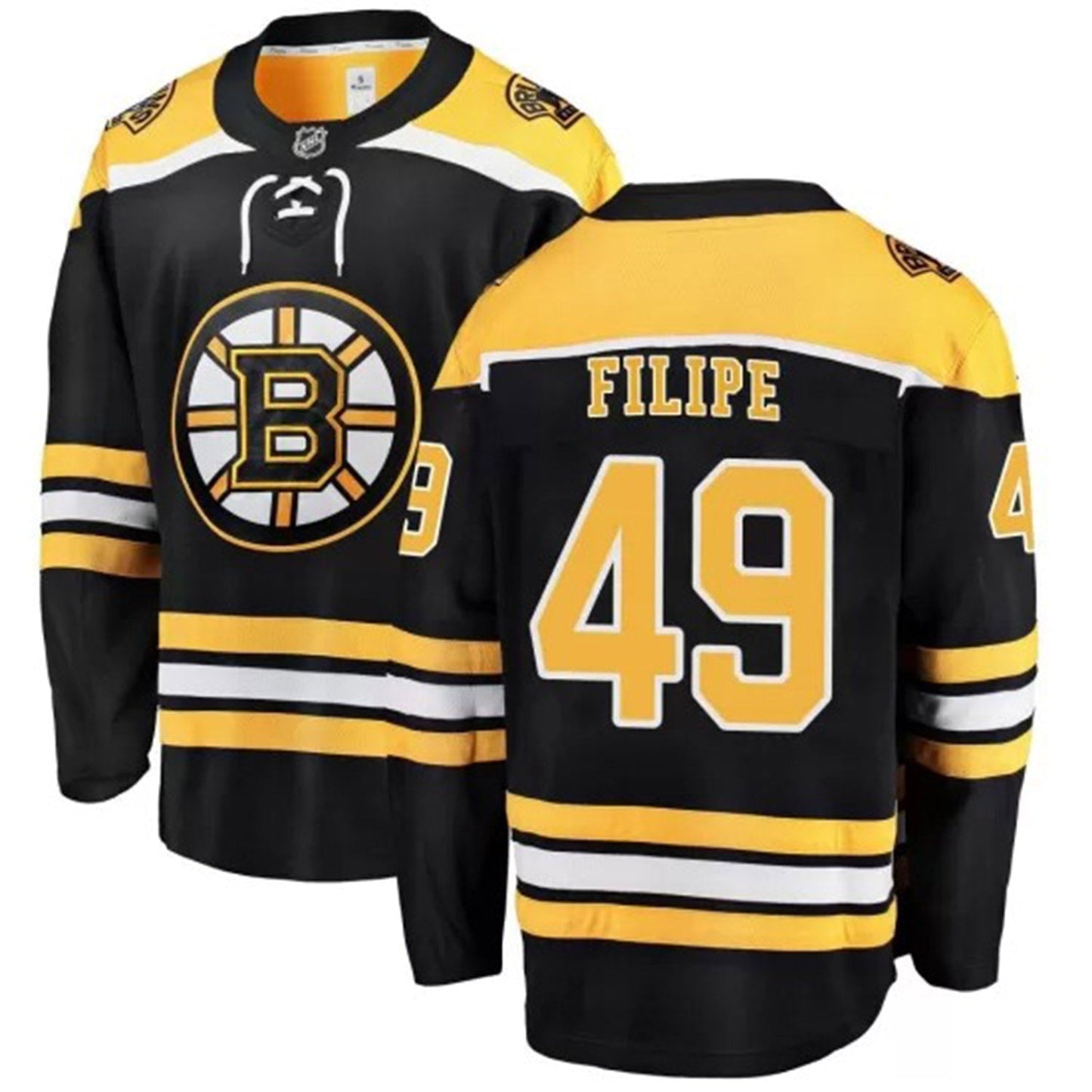 NHL Matt Filipe Boston Bruins 49 Jersey