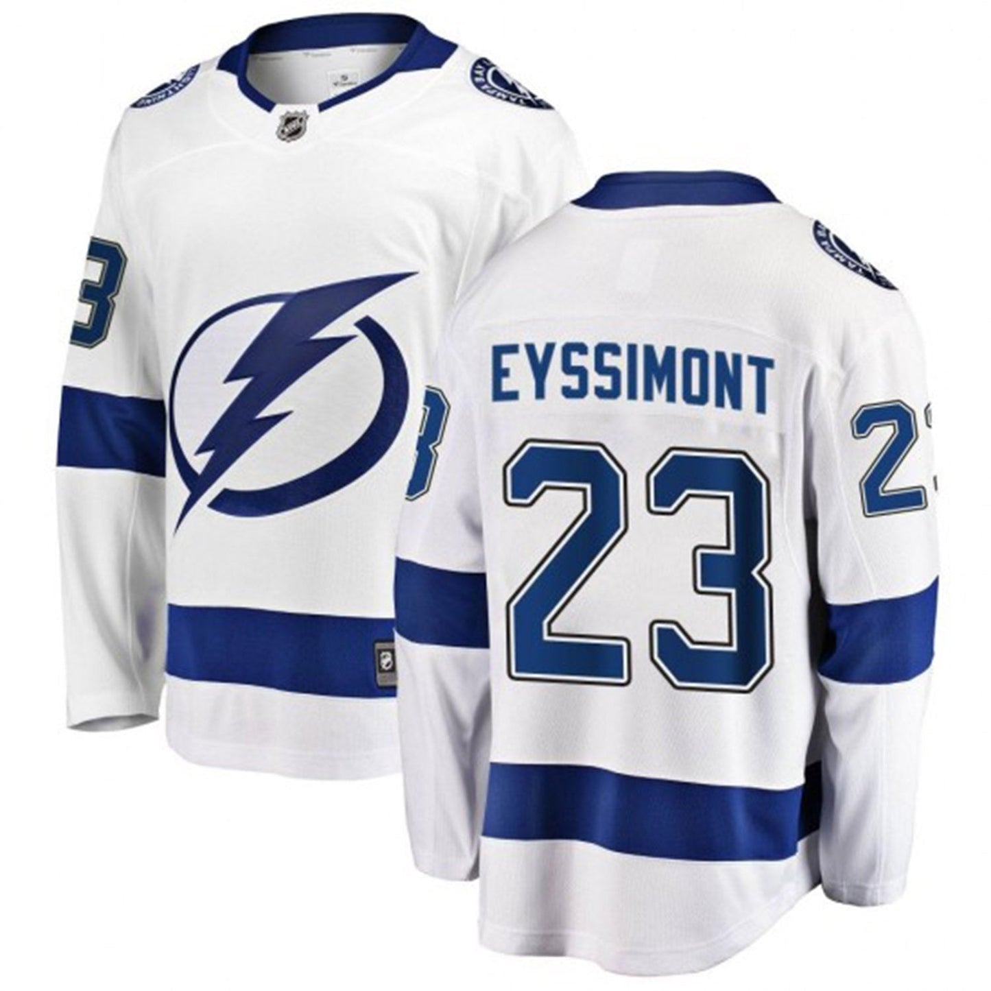 NHL Michael Eyssimont Tampa Bay Lightning 23 Jersey