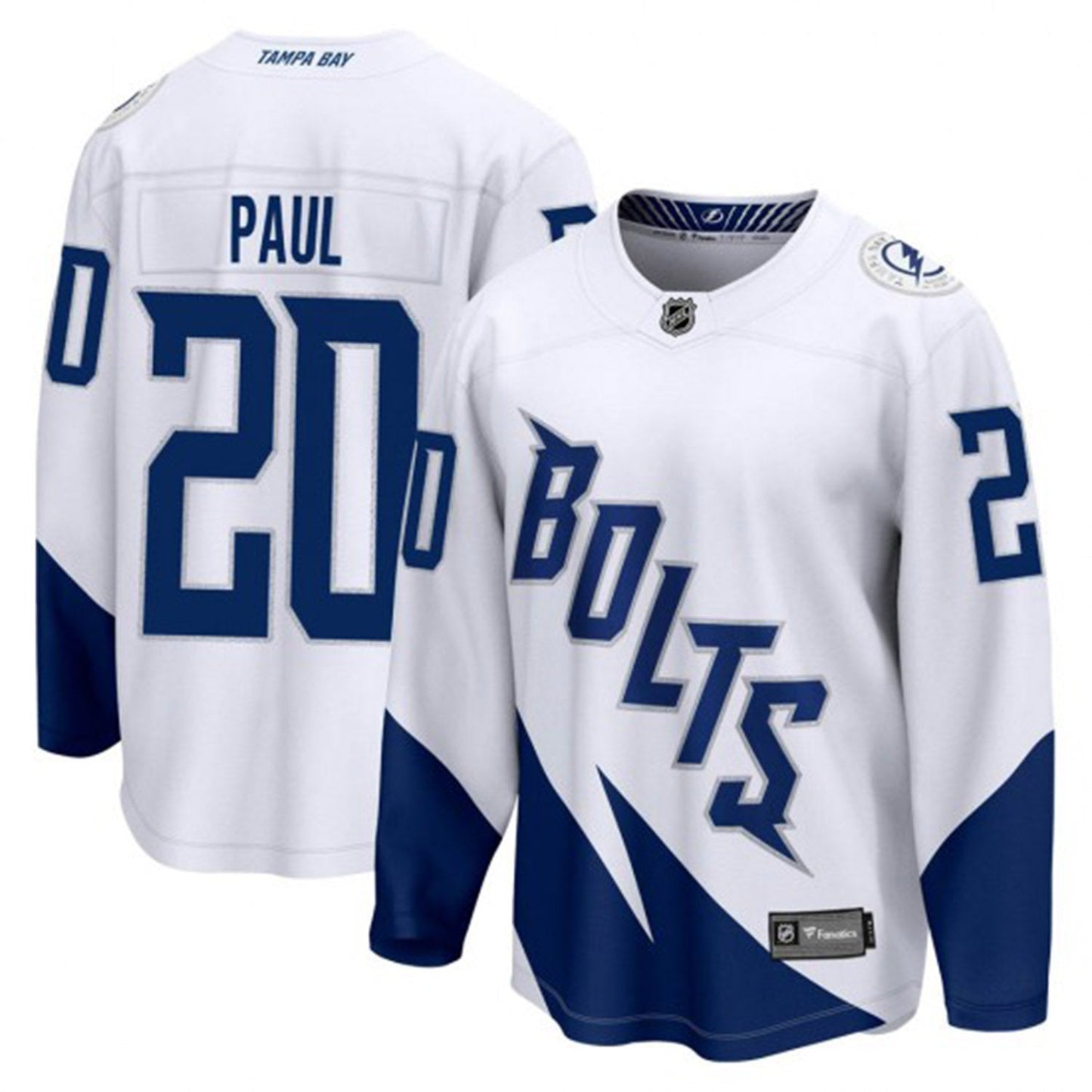 NHL Nicholas Paul Tampa Bay Lightning 20 Jersey