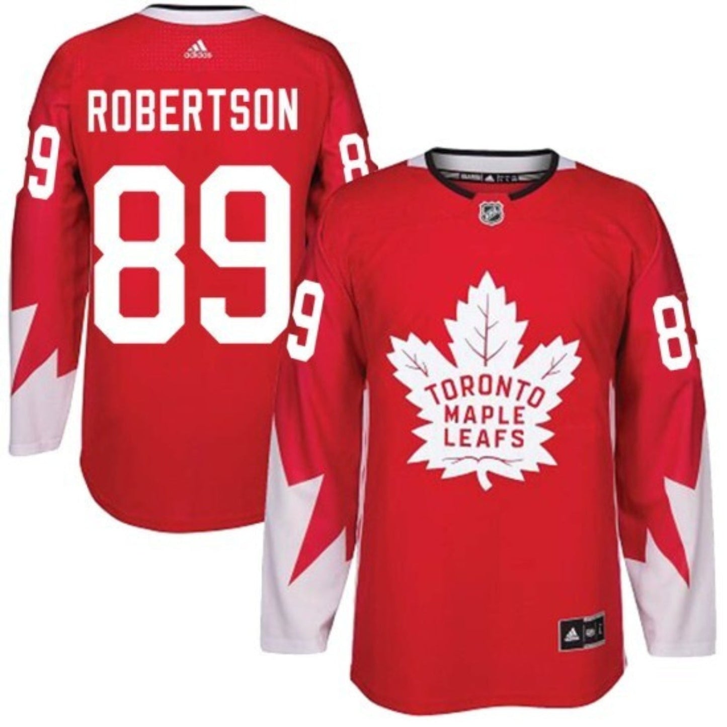 NHL Nicholas Robertson Toronto Maple Leafs 89 Jersey