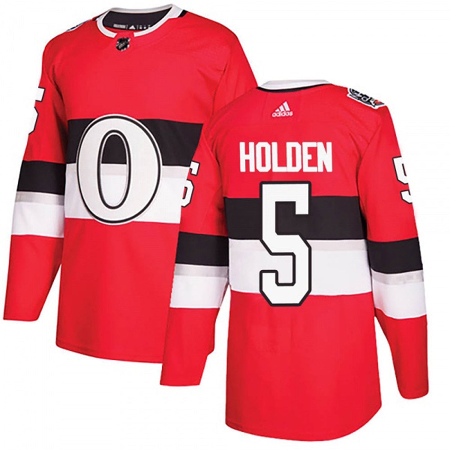NHL Nick Holden Ottawa Senators 5 Jersey