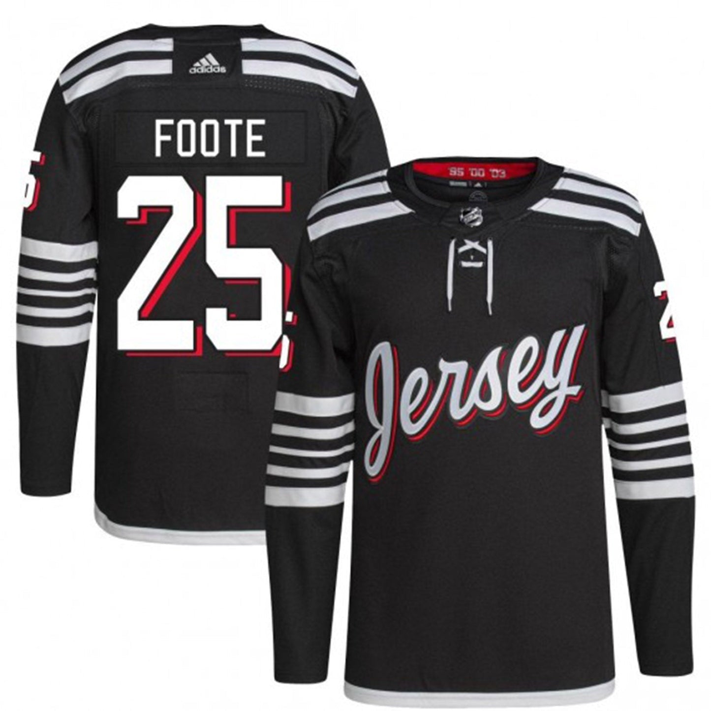 NHL Nolan Foote New Jersey Devils 25 Jersey