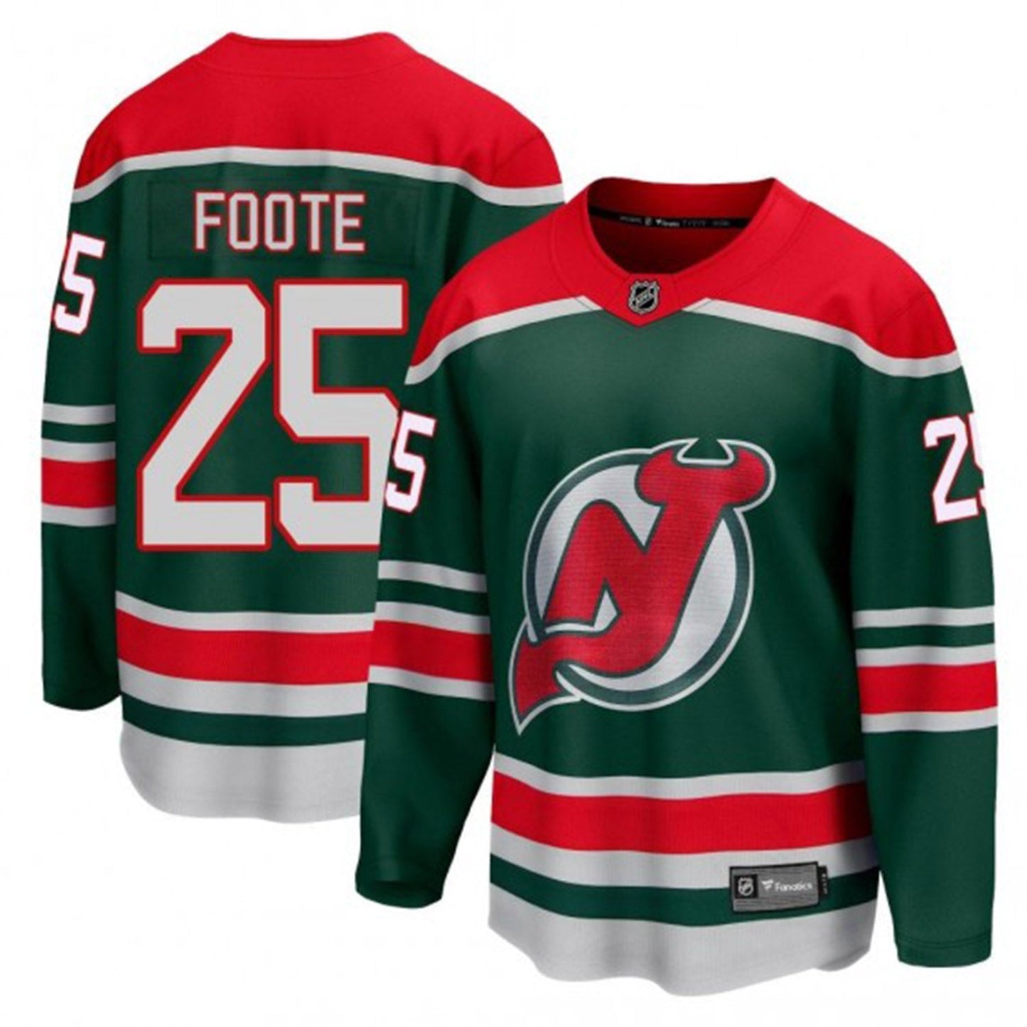 NHL Nolan Foote New Jersey Devils 25 Jersey