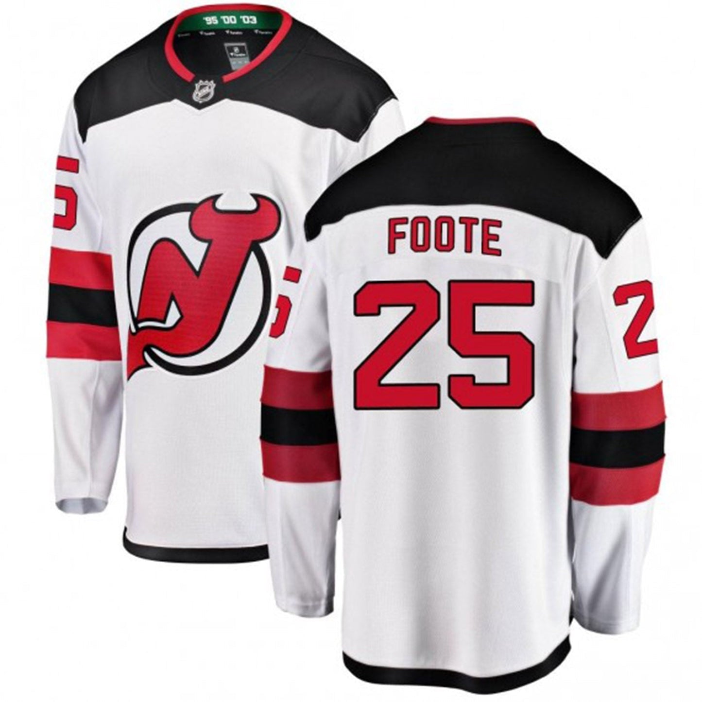 NHL Nolan Foote New Jersey Devils 25 Jersey