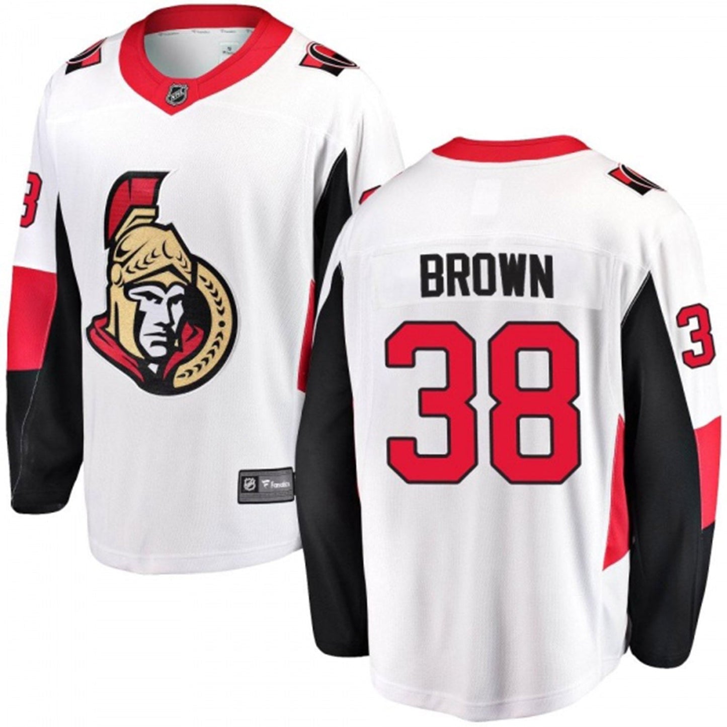 NHL Patrick Brown Ottawa Senators 38 Jersey