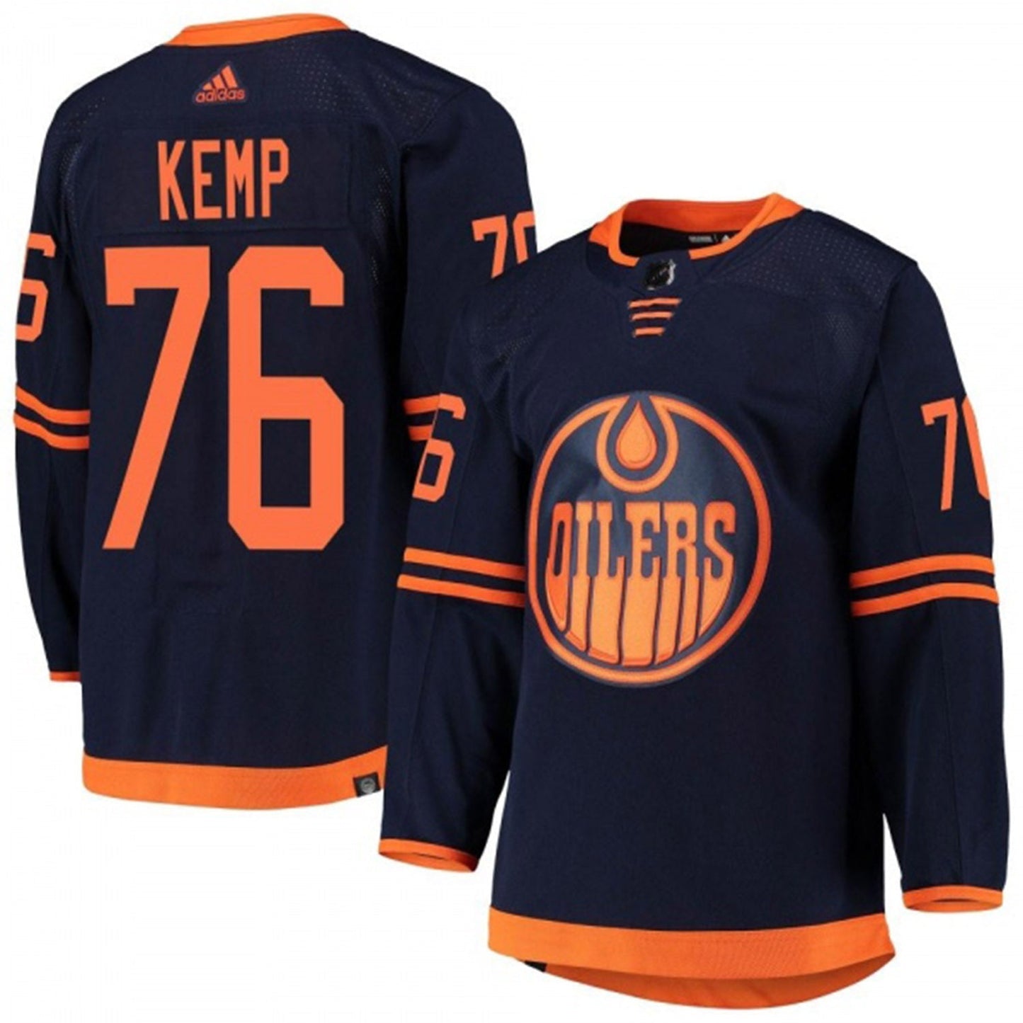 NHL Philip Kemp Edmonton Oilers 76 Jersey