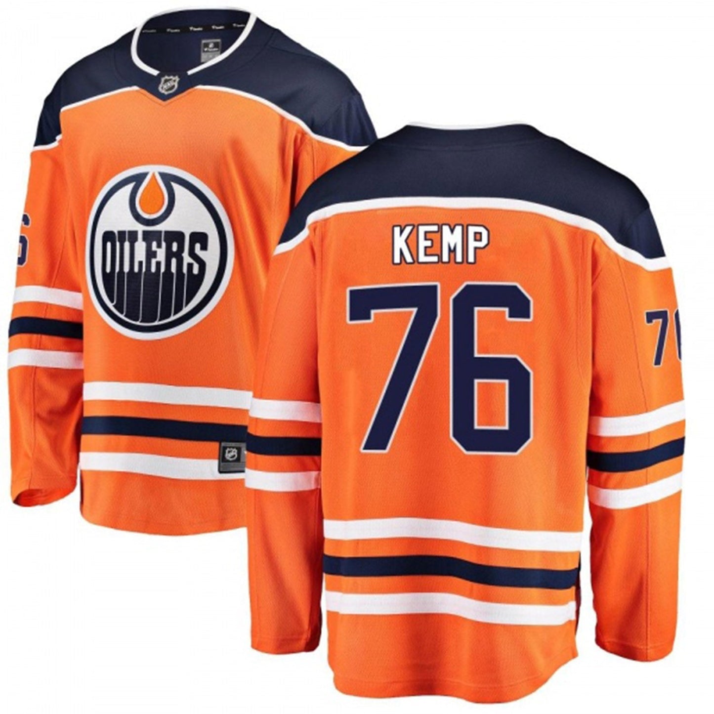 NHL Philip Kemp Edmonton Oilers 76 Jersey