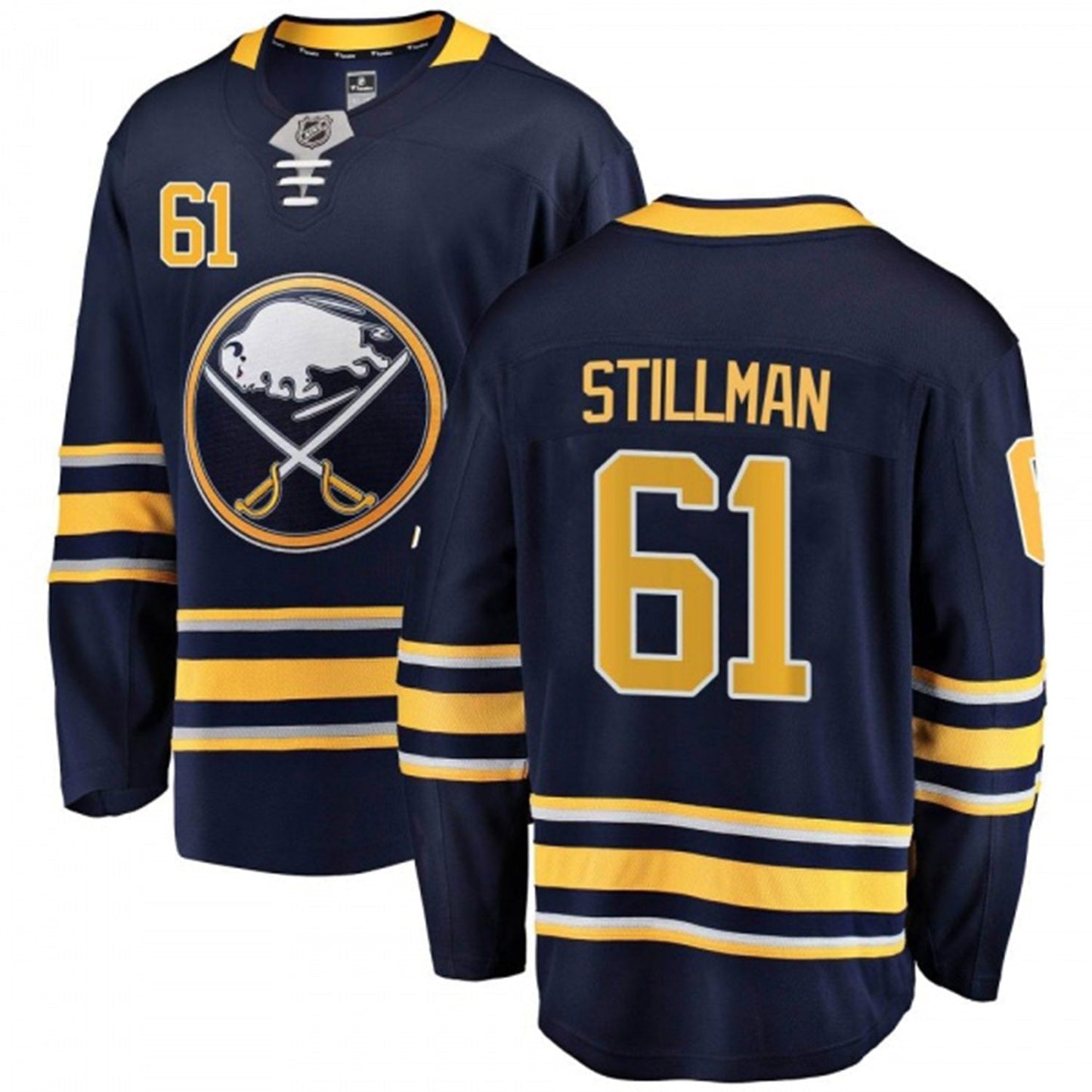 NHL Riley Stillman Buffalo Sabres 61 Jersey