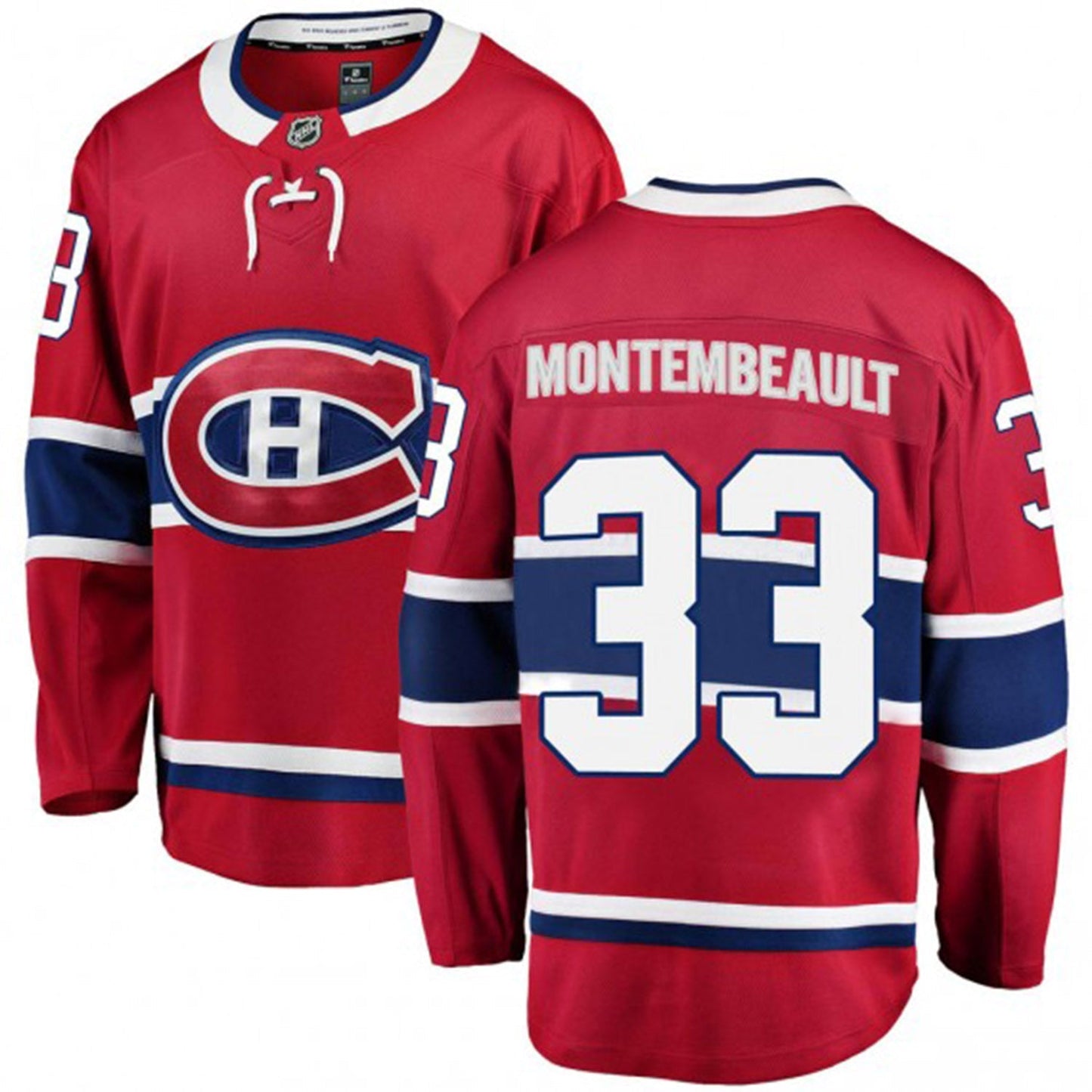 NHL Sam Montembeault Montreal Canadiens 33 Jersey