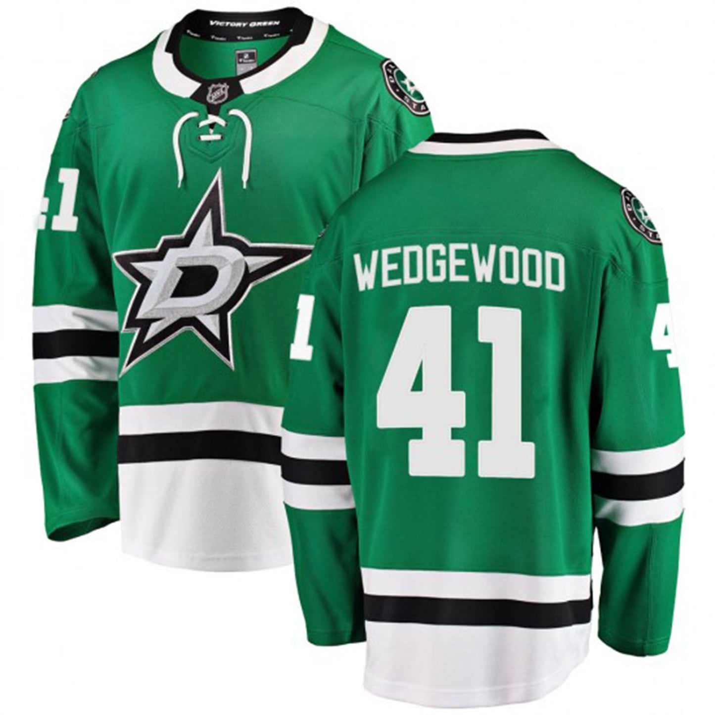 NHL Scott Wedgewood Dallas Stars 41 Jersey