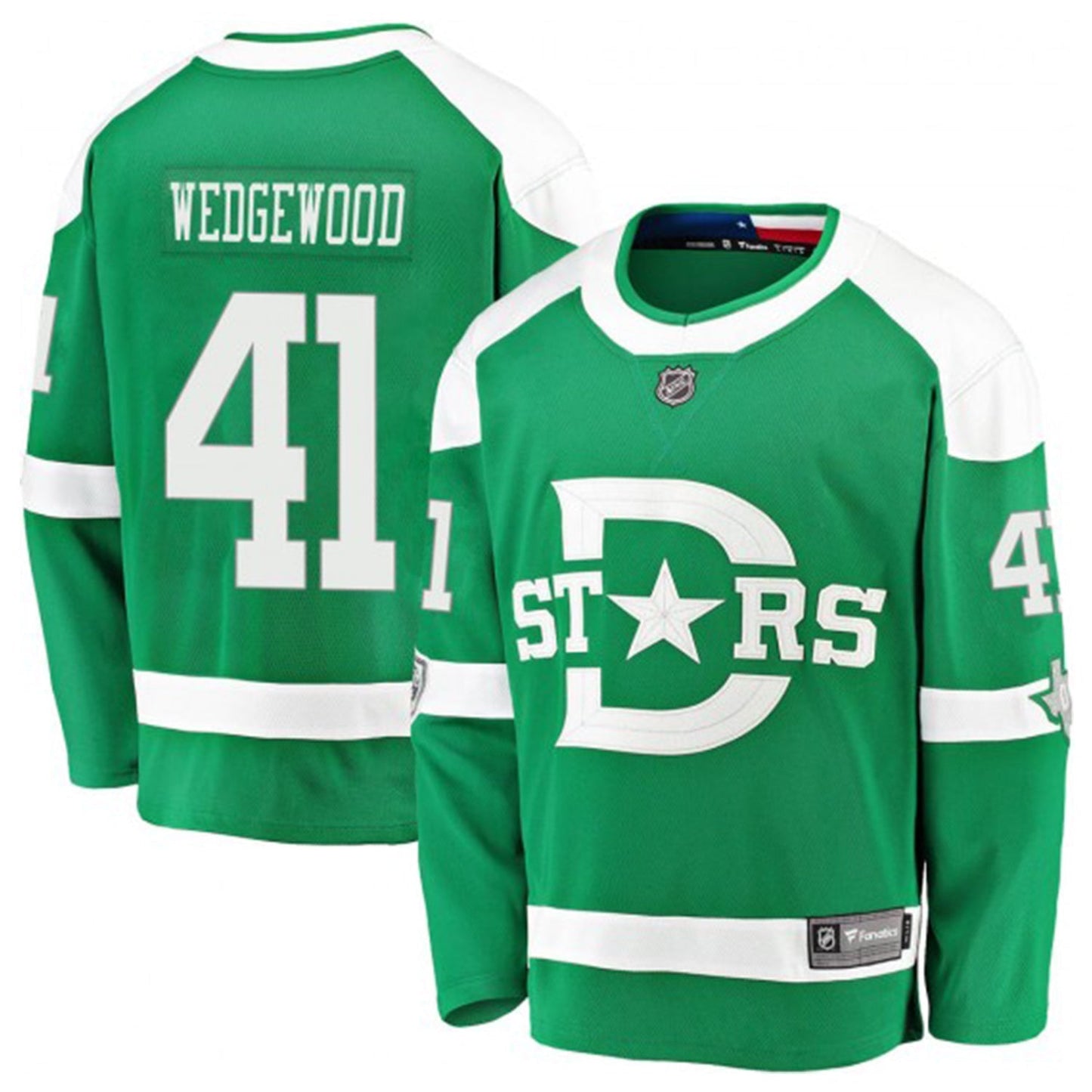 NHL Scott Wedgewood Dallas Stars 41 Jersey