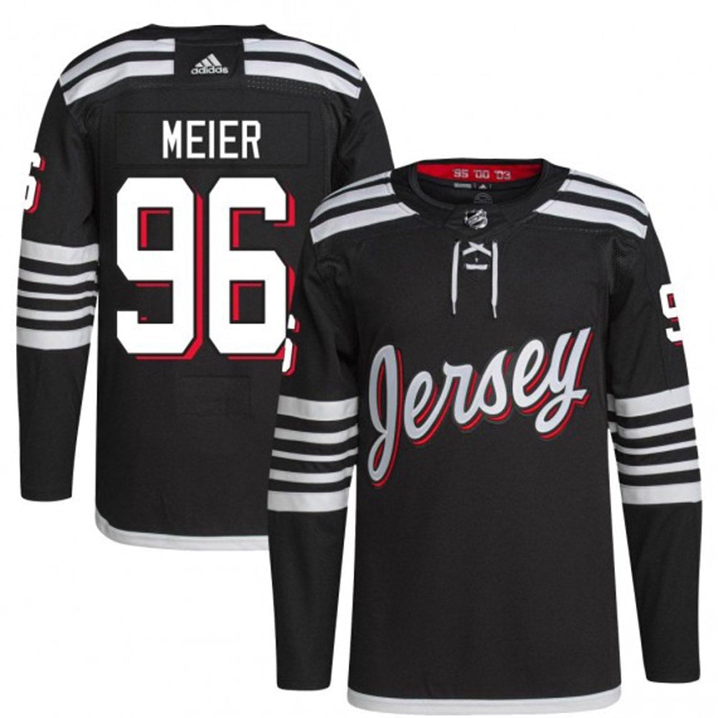 NHL Timo Meier New Jersey Devils 96 Jersey