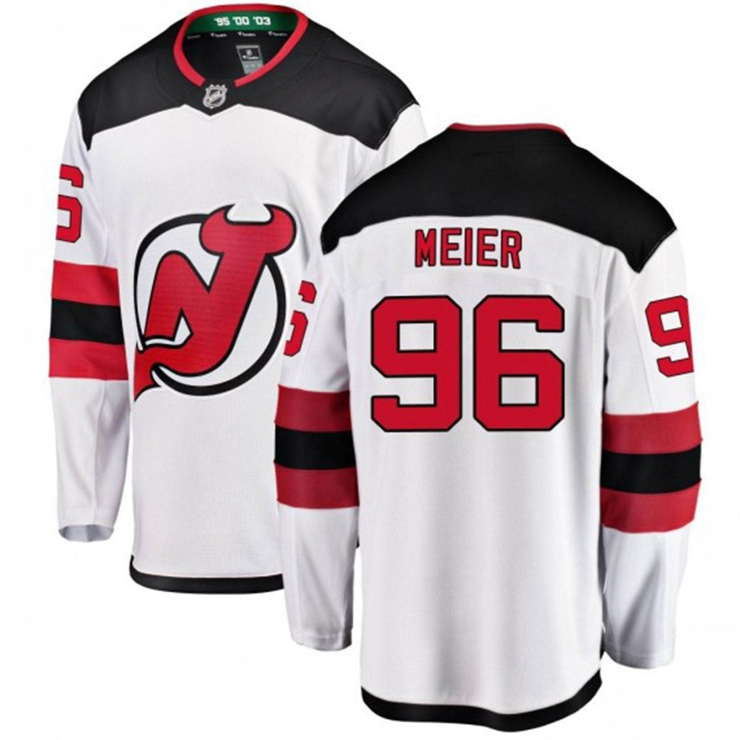 NHL Timo Meier New Jersey Devils 96 Jersey