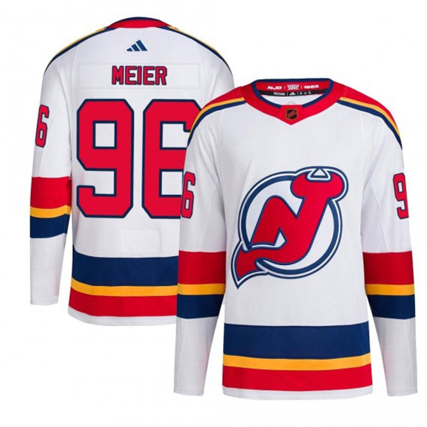 NHL Timo Meier New Jersey Devils 96 Jersey
