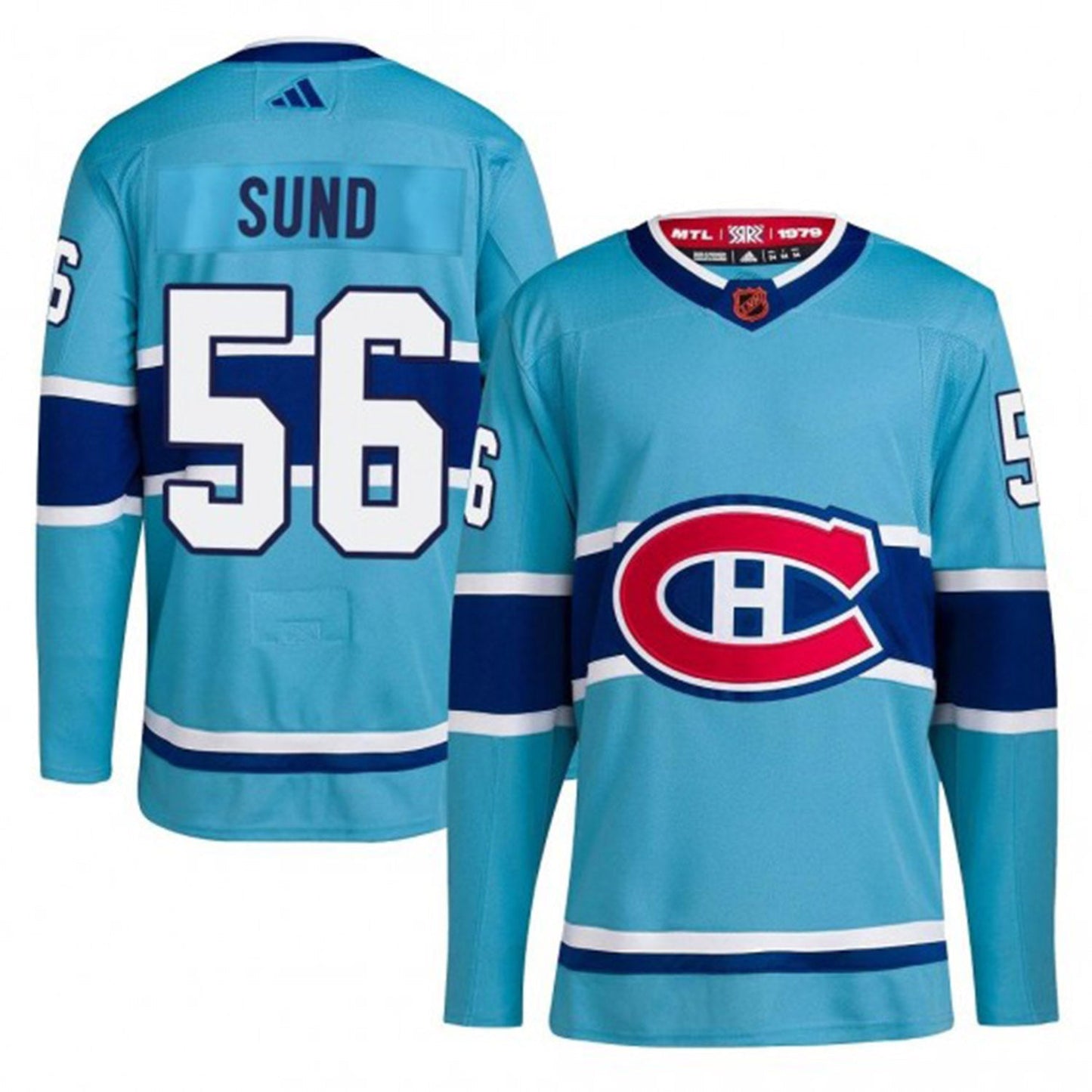NHL Tony Sund Montreal Canadiens 56 Jersey