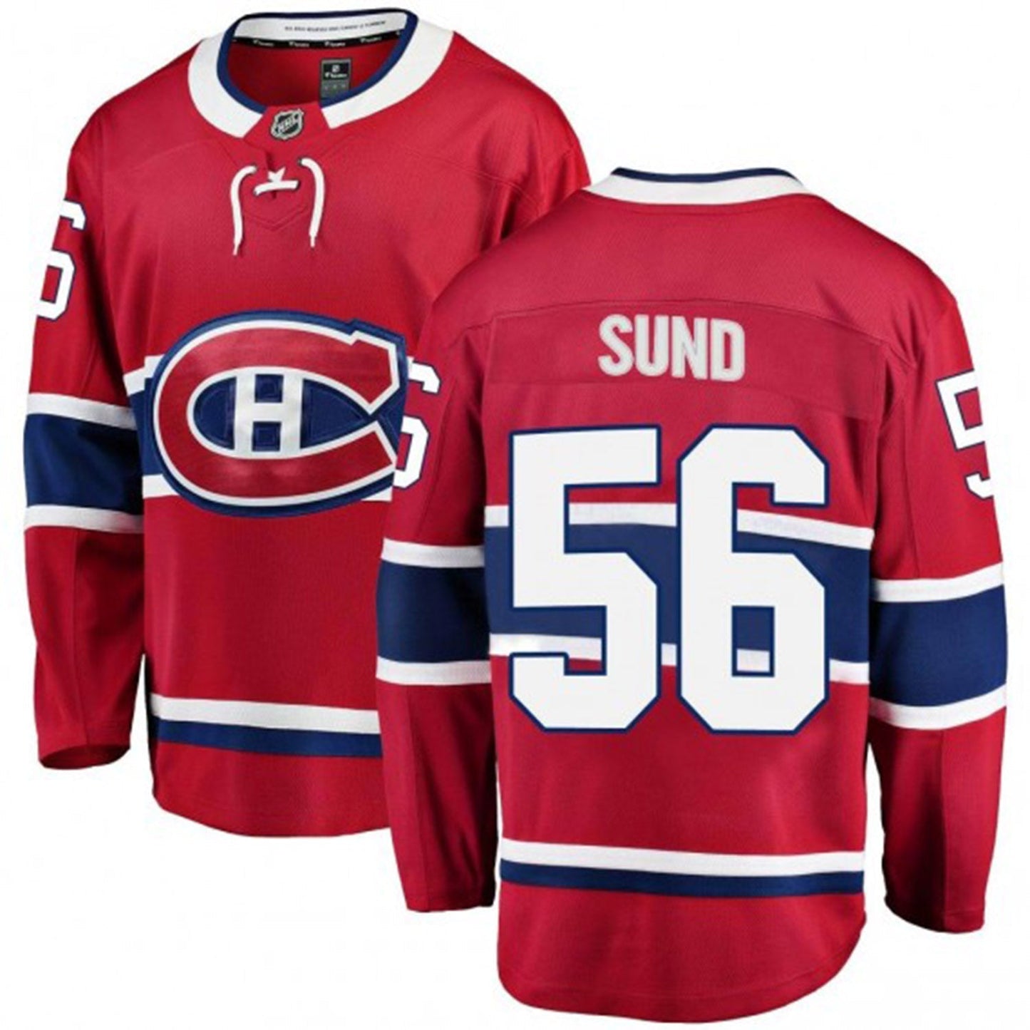NHL Tony Sund Montreal Canadiens 56 Jersey