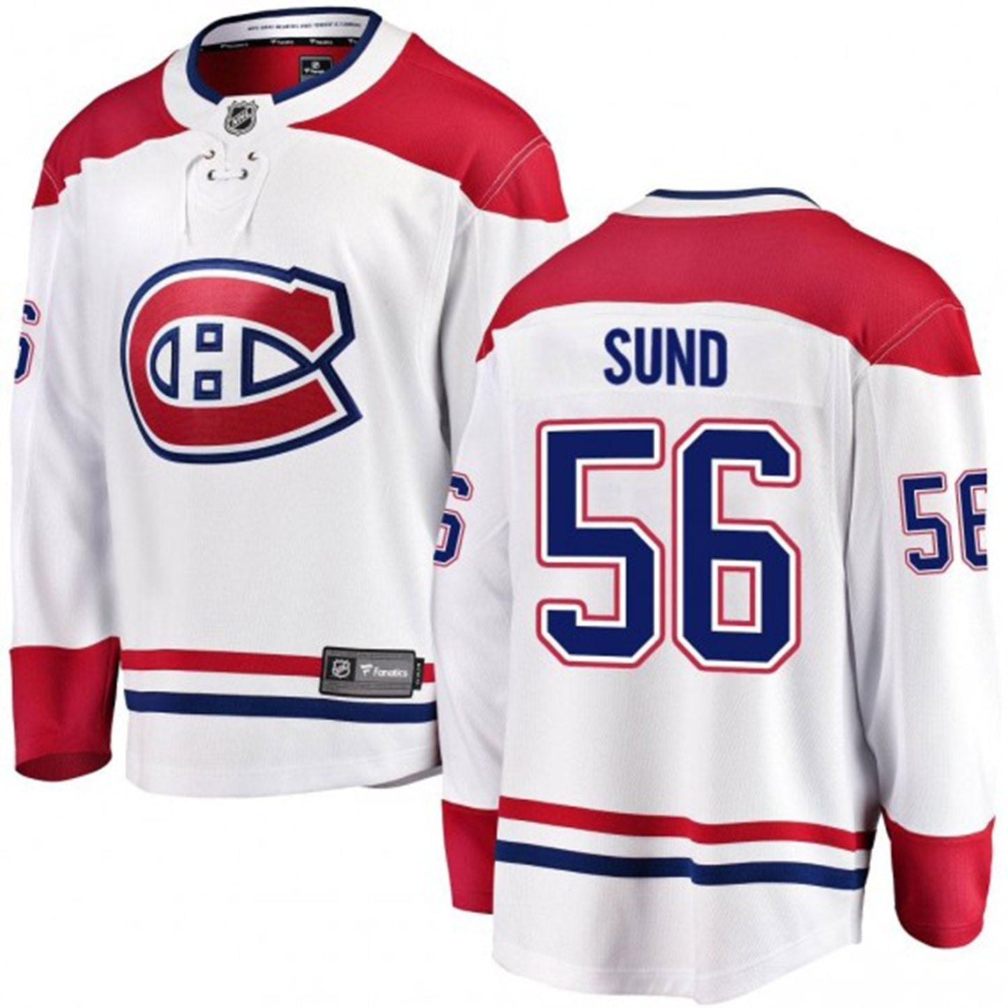 NHL Tony Sund Montreal Canadiens 56 Jersey