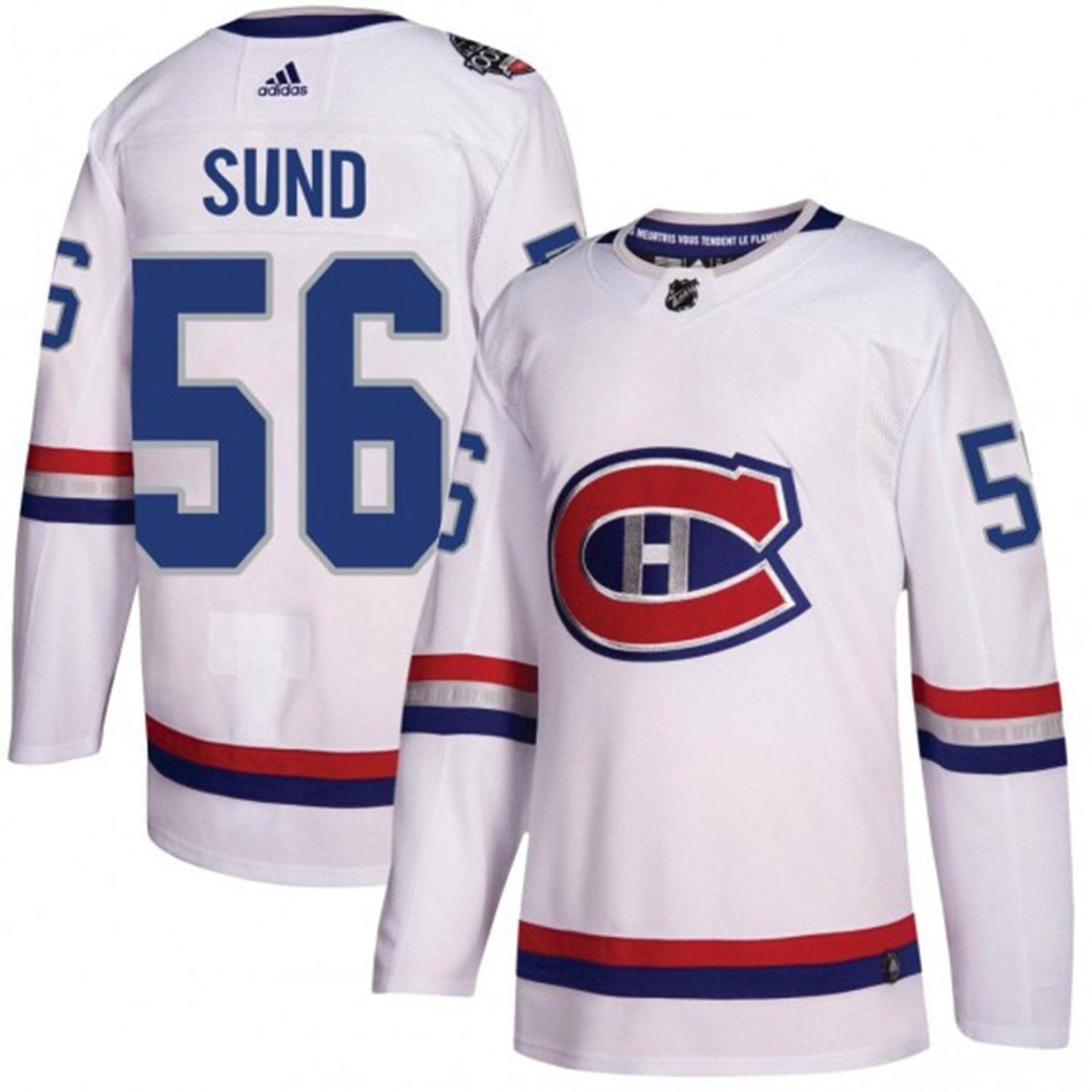 NHL Tony Sund Montreal Canadiens 56 Jersey