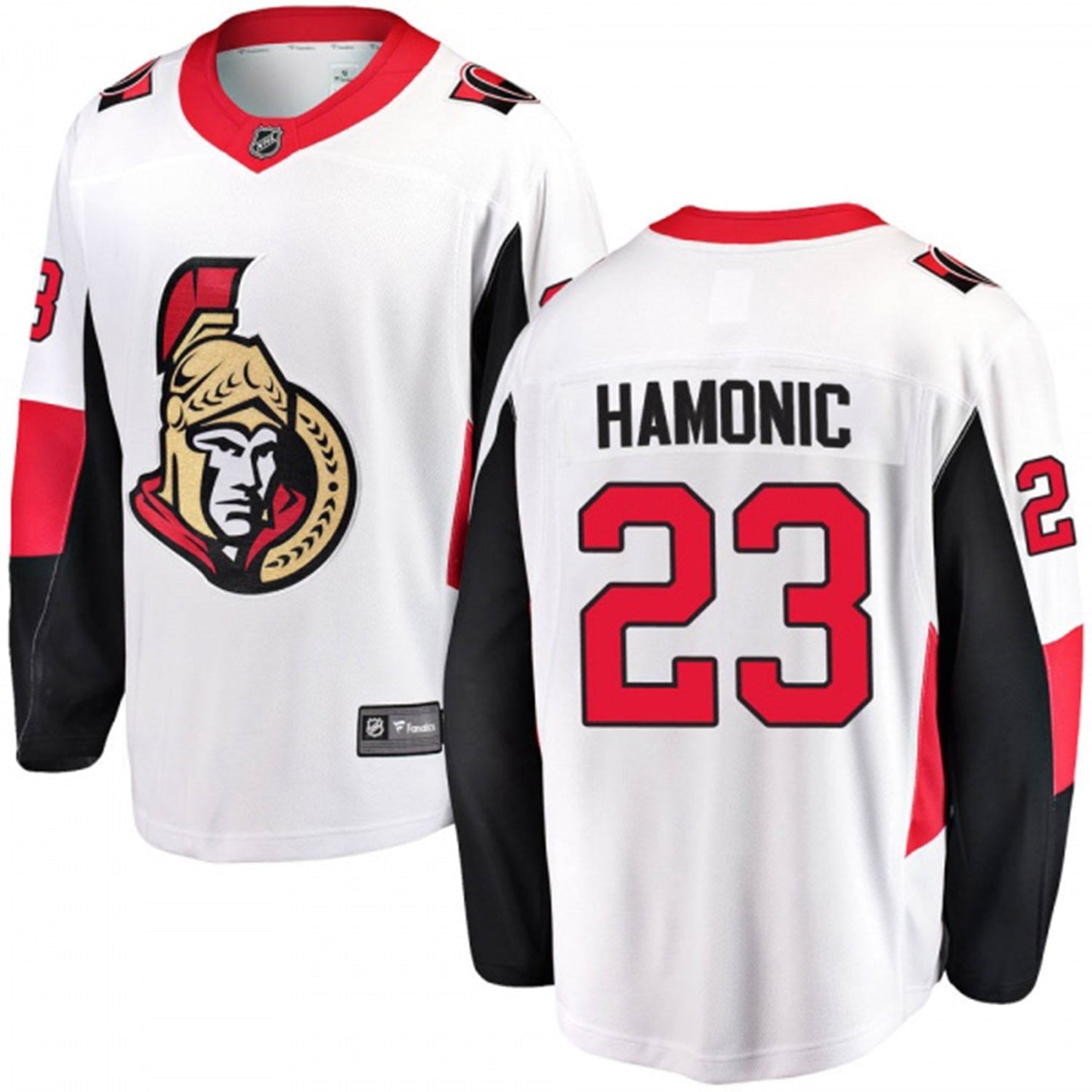 NHL Travis Hamonic Ottawa Senators 23 Jersey