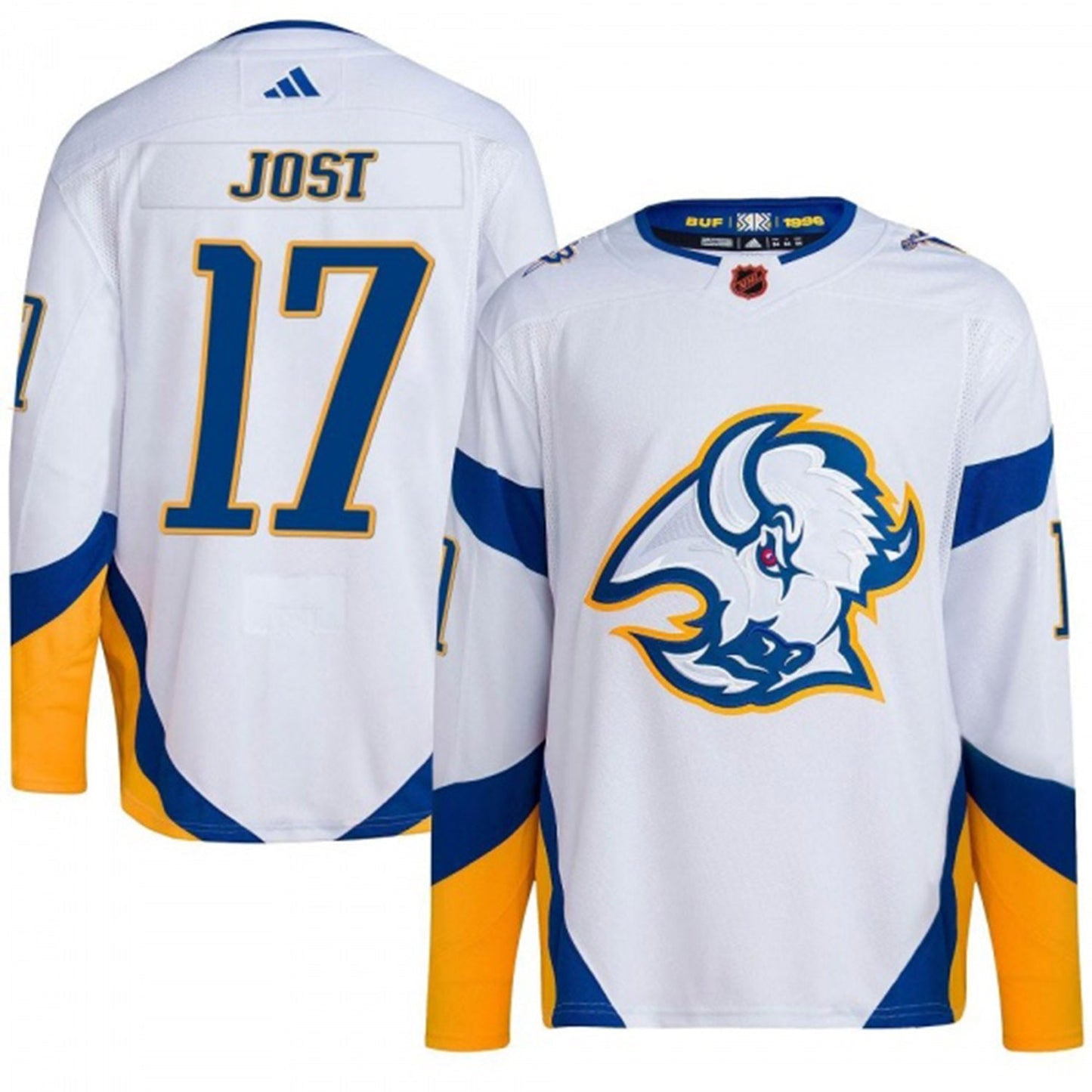 NHL Tyson Jost Buffalo Sabres 17 Jersey