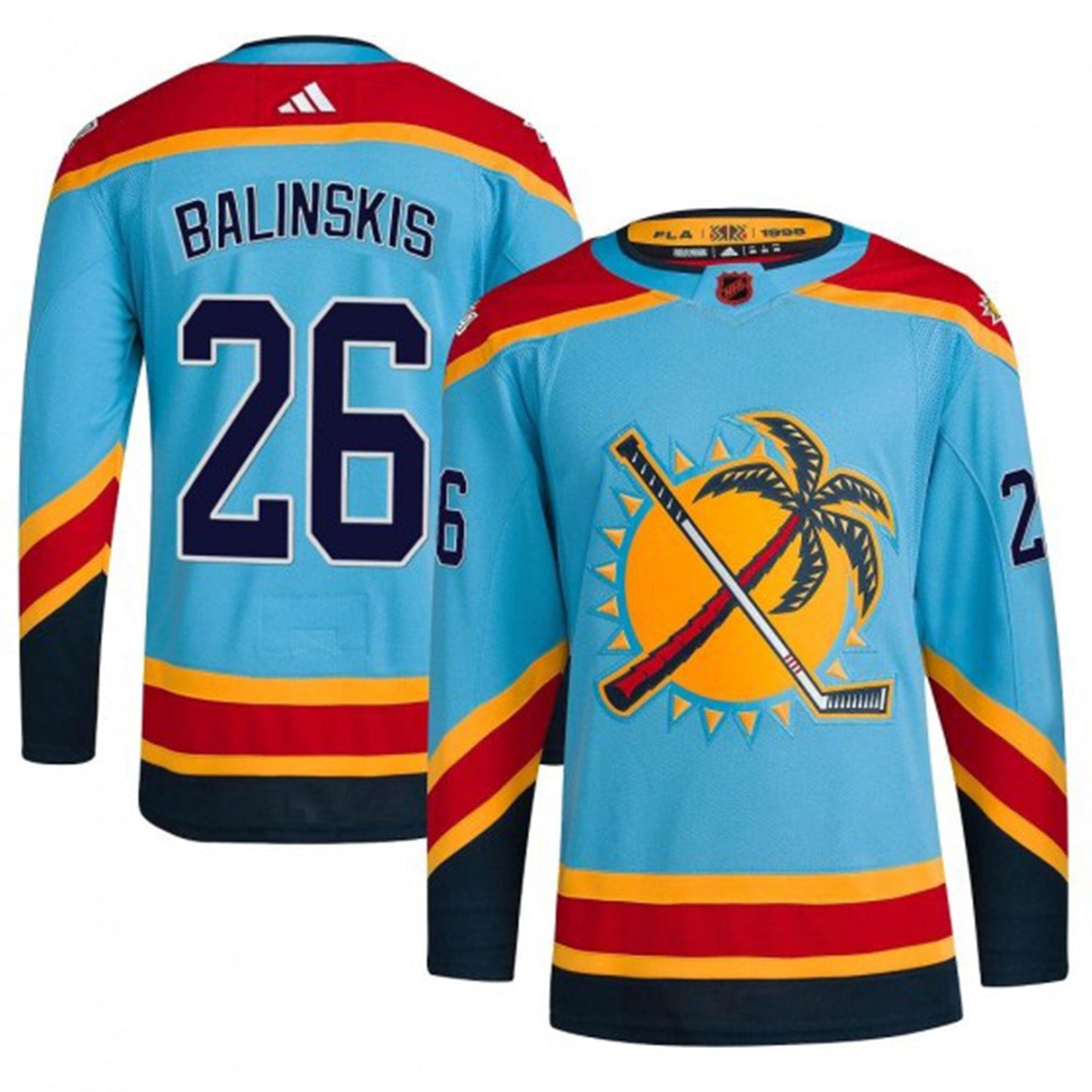 NHL Uvis Balinskis Florida Panthers 26 Jersey