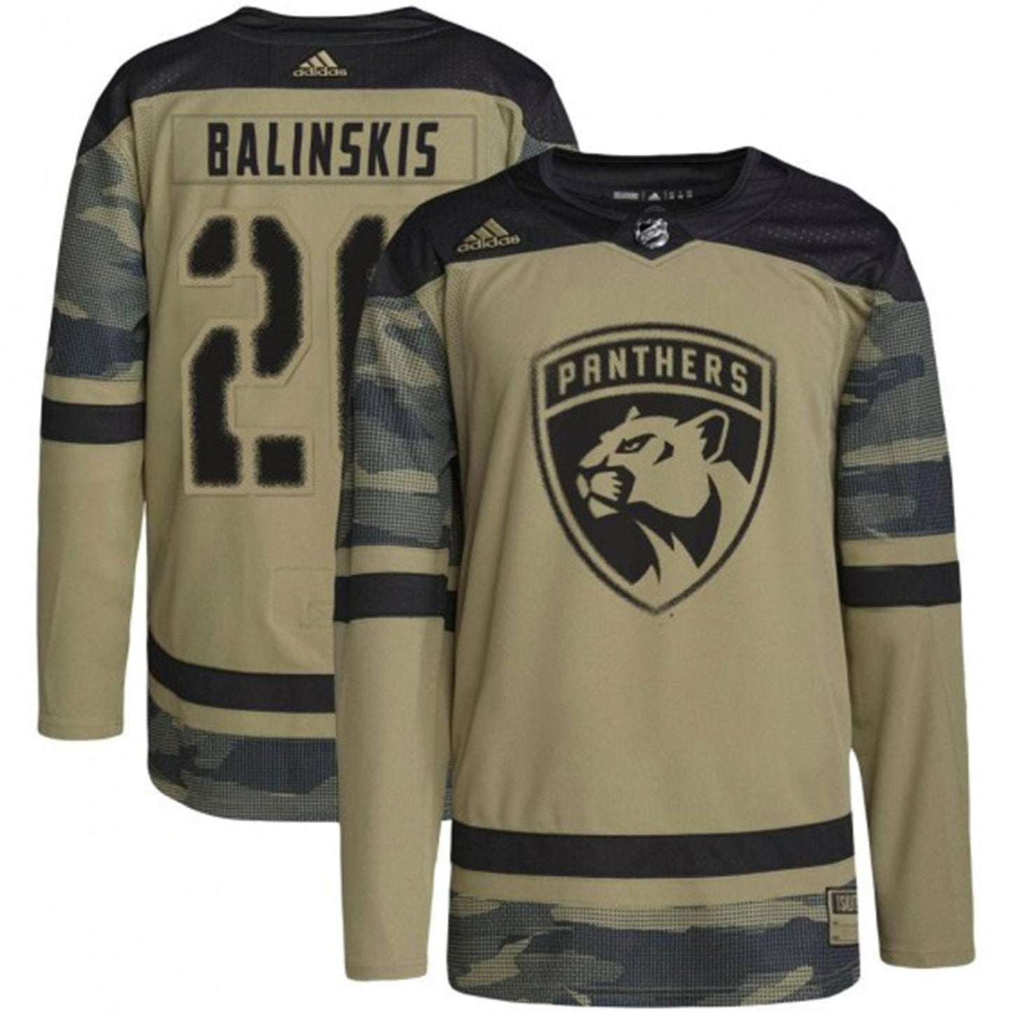 NHL Uvis Balinskis Florida Panthers 26 Jersey