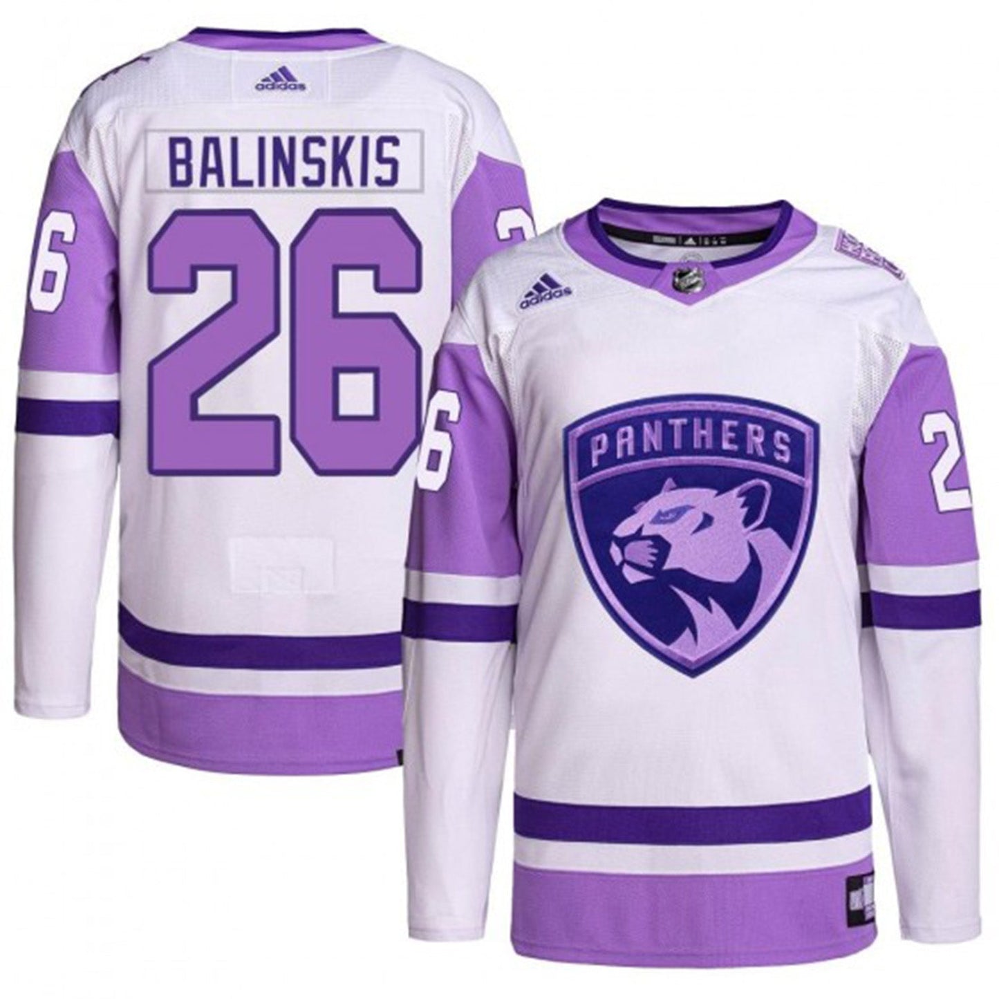 NHL Uvis Balinskis Florida Panthers 26 Jersey