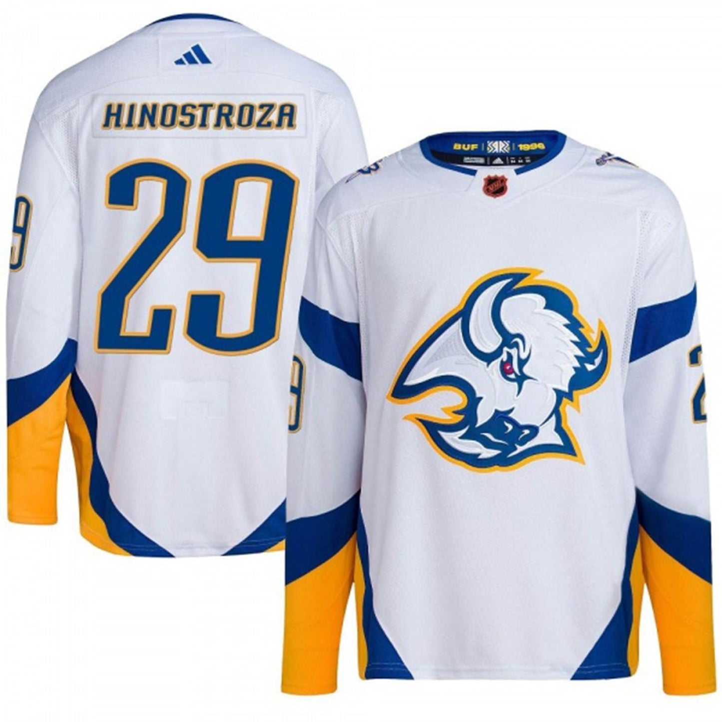 NHL Vinnie Hinostroza Buffalo Sabres 29 Jersey