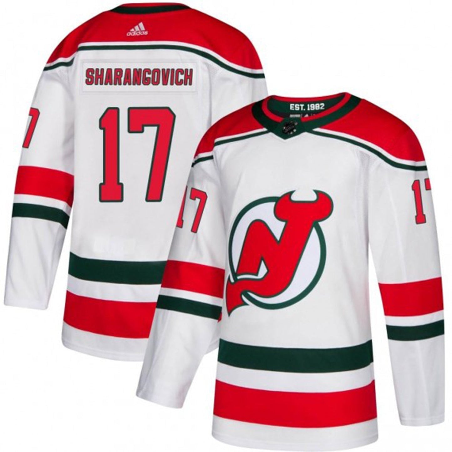 NHL Yegor Sharangovich New Jersey Devils 17 Jersey