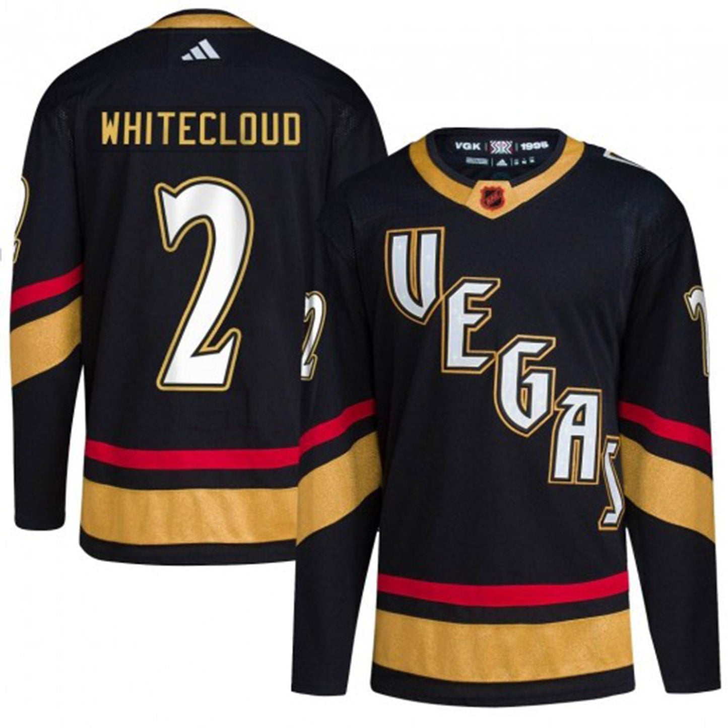 NHL Zach Whitecloud Vegas Golden Knights 2 Jersey