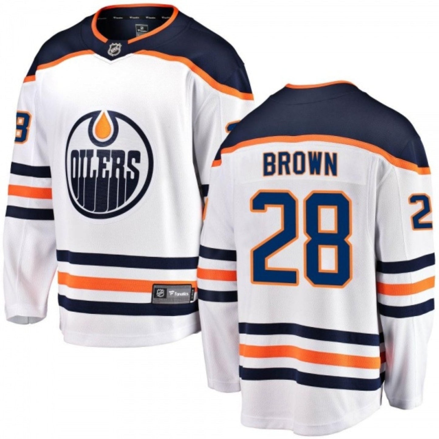 NHL Connor Brown Edmonton Oilers 28 Jersey