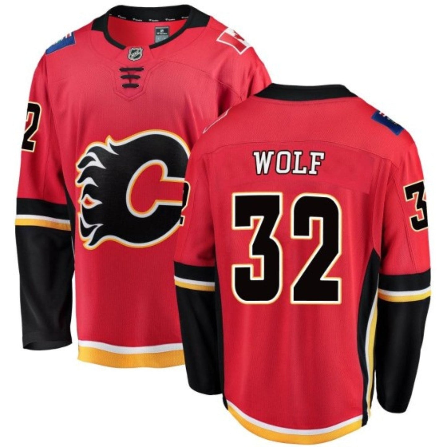 NHL Dustin Wolf Calgary Flames 32 Jersey