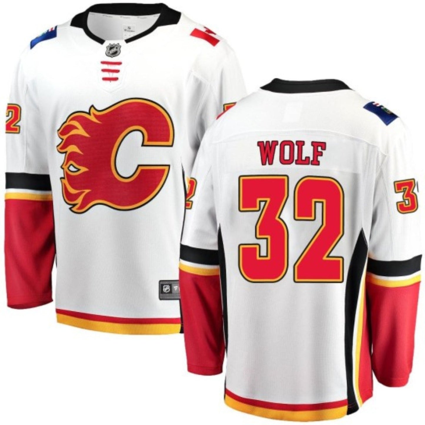 NHL Dustin Wolf Calgary Flames 32 Jersey