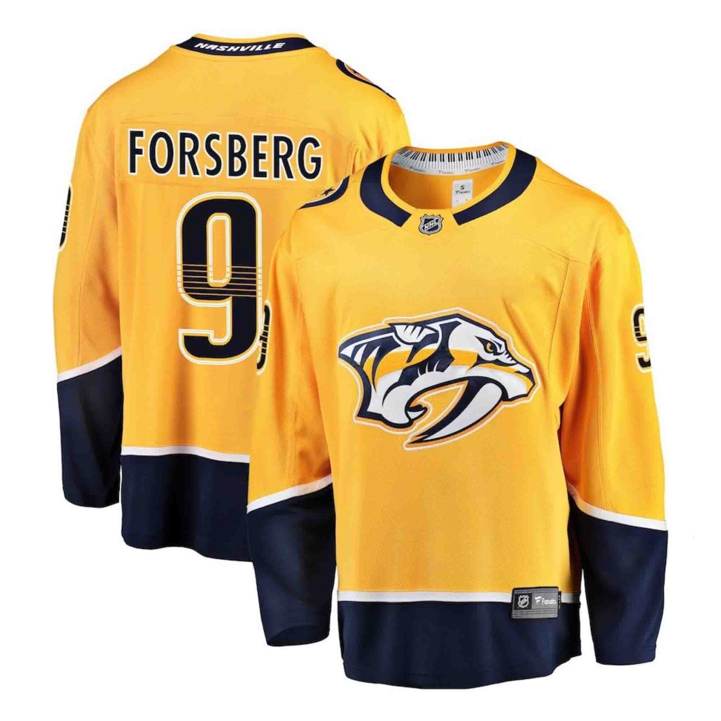 NHL Filip Forsberg Nashville Predators 9 Jersey