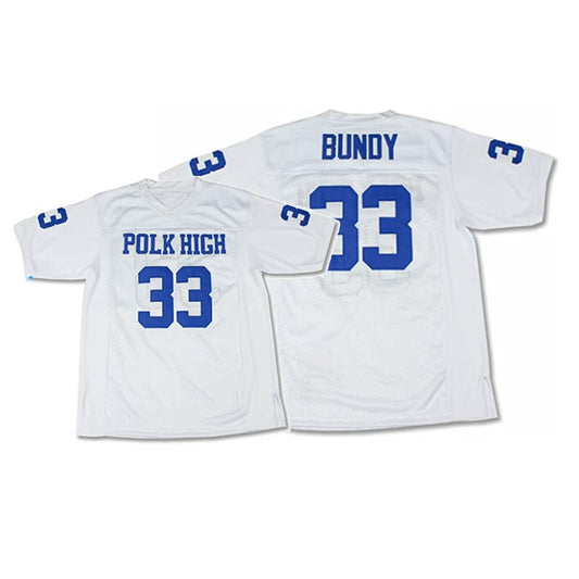 Al Bundy Polk High 'Married With Children' Movie Football 33 Jersey