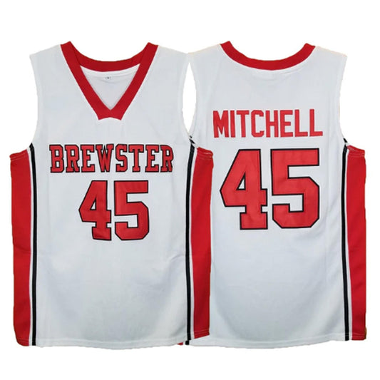 Donovan Mitchell Brewster High School 45 Jersey